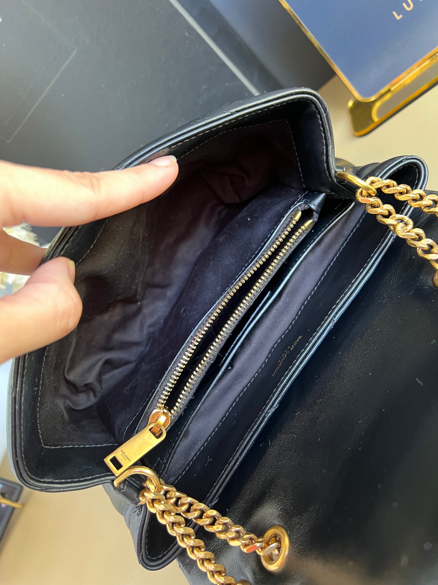 YSL SAINT LAURENT SMALL LOU