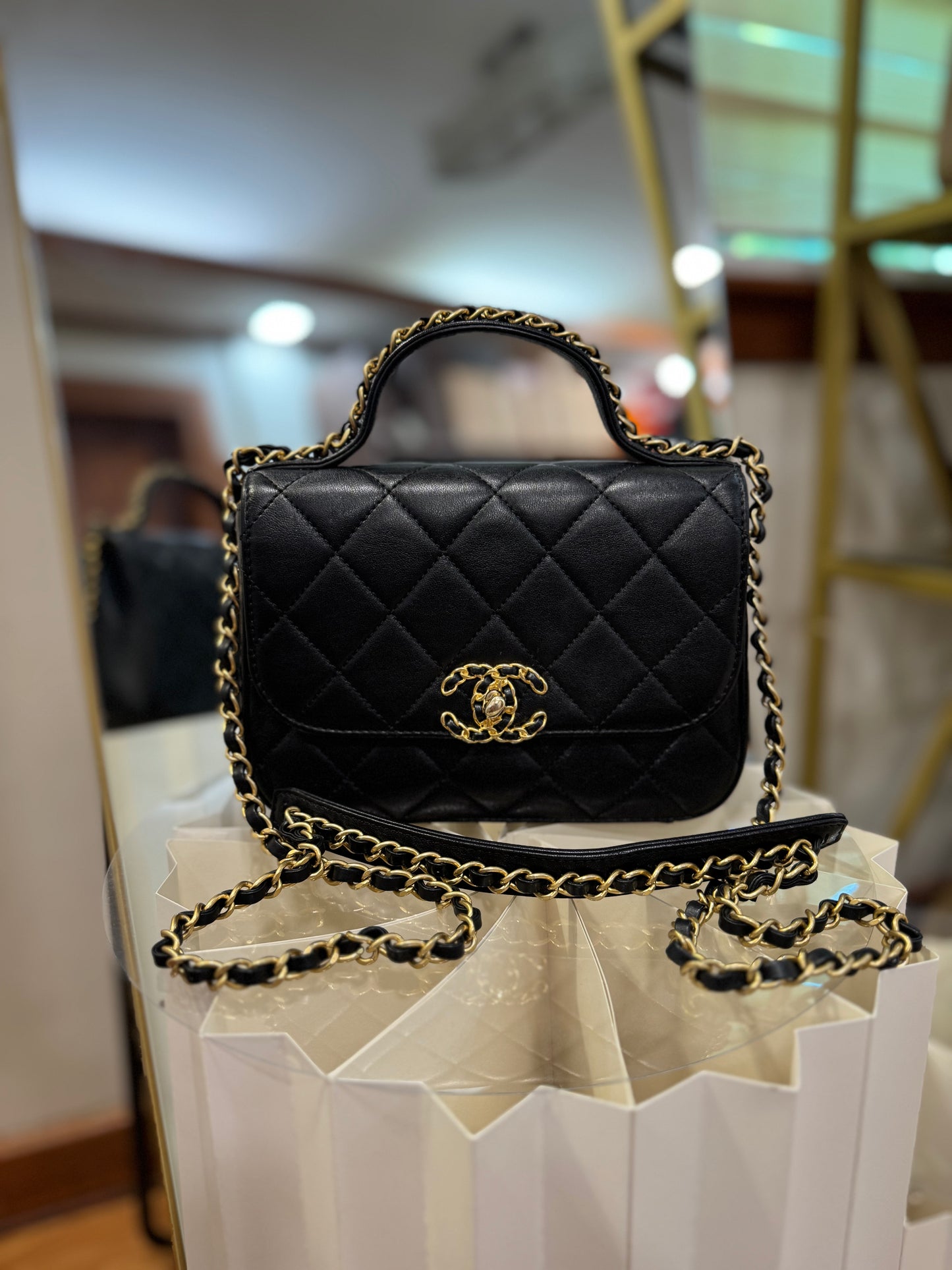 CHANEL C19 TOP HANDLE