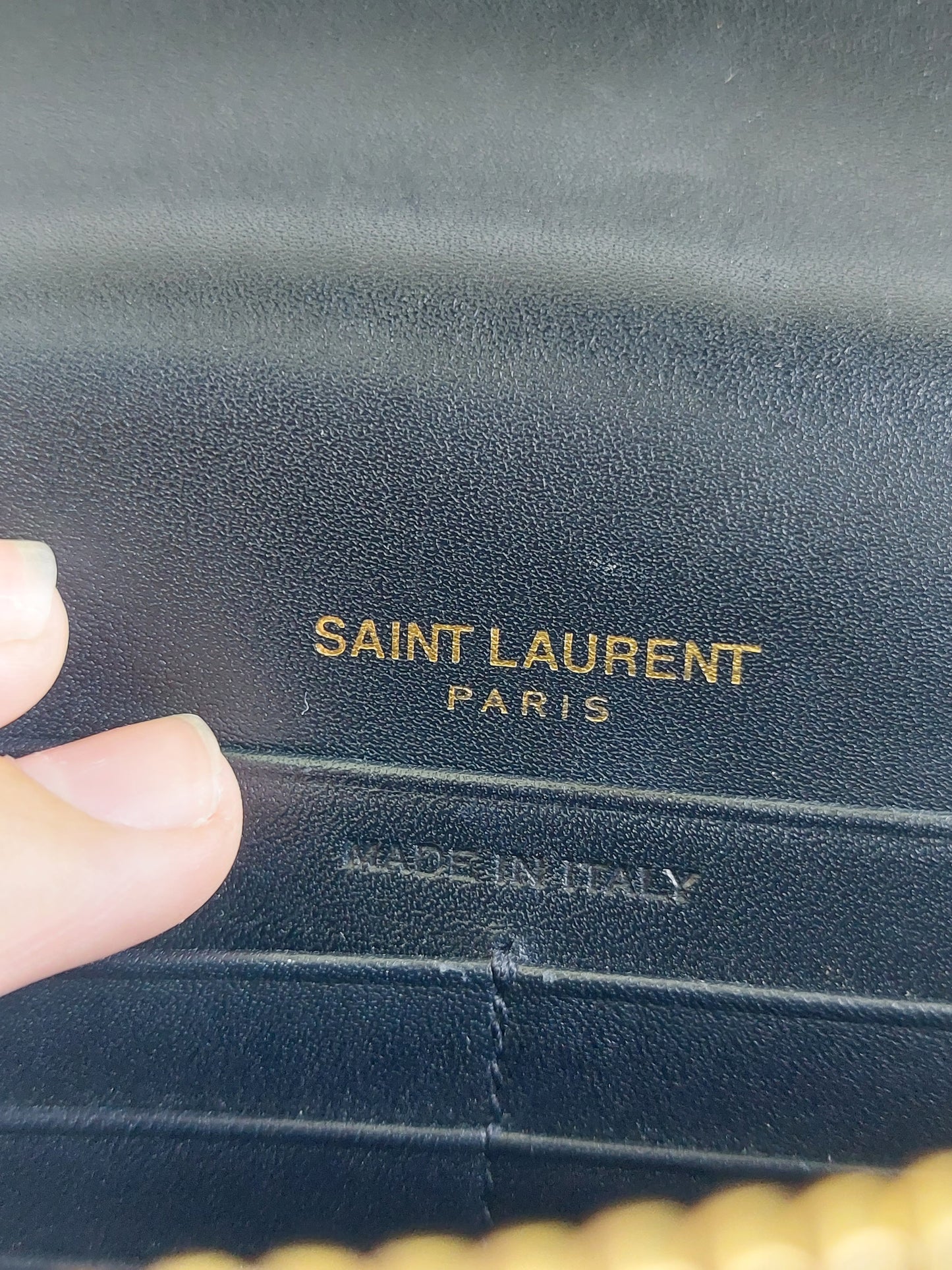 YSL Saint Laurent Kate WOC Tassle
