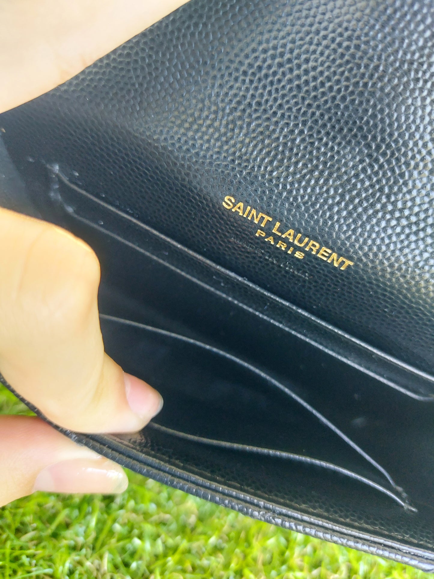 YSL cardholder/ wallet