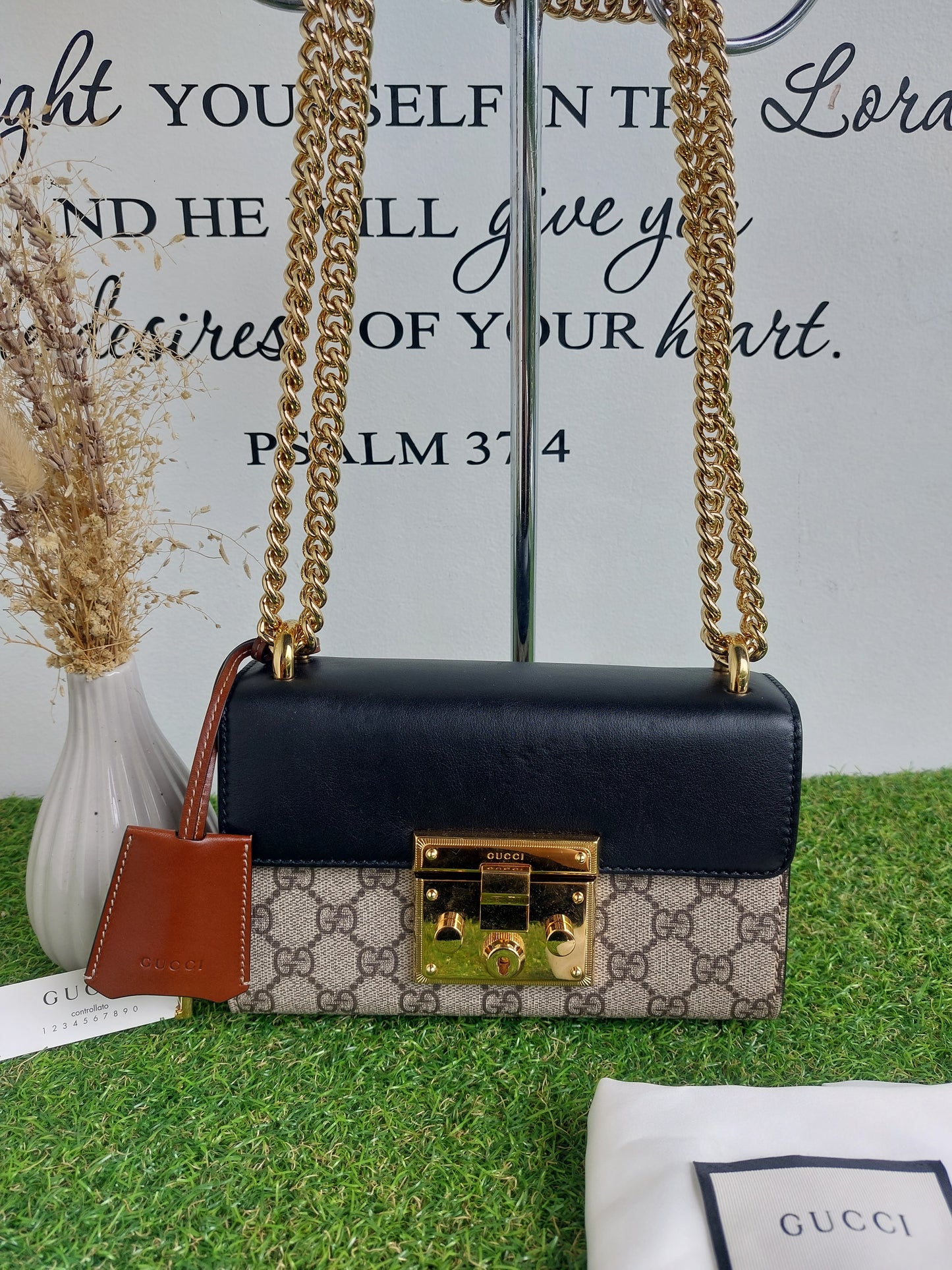Gucci padlock small flap