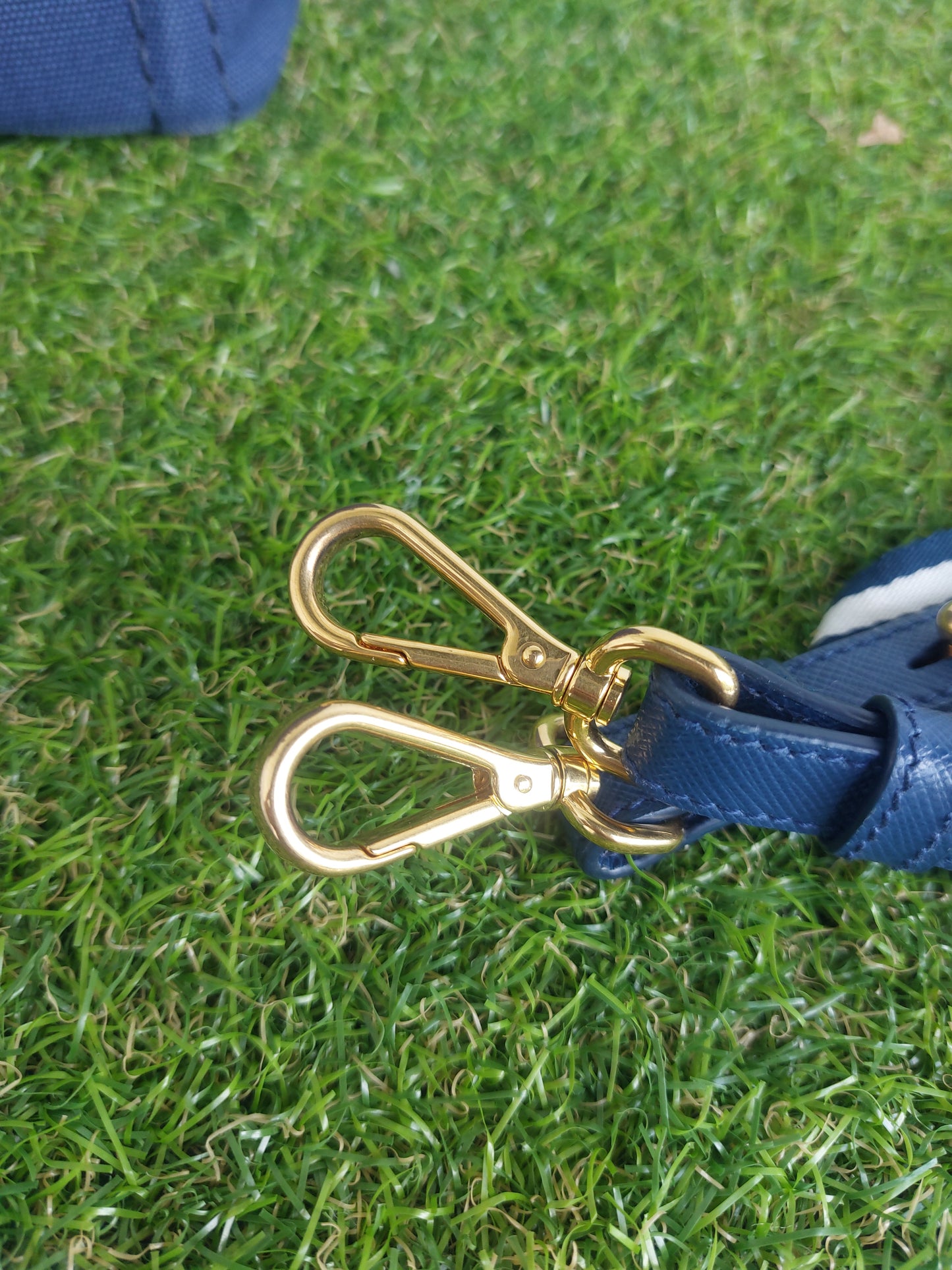 Prada Canapa denim blue