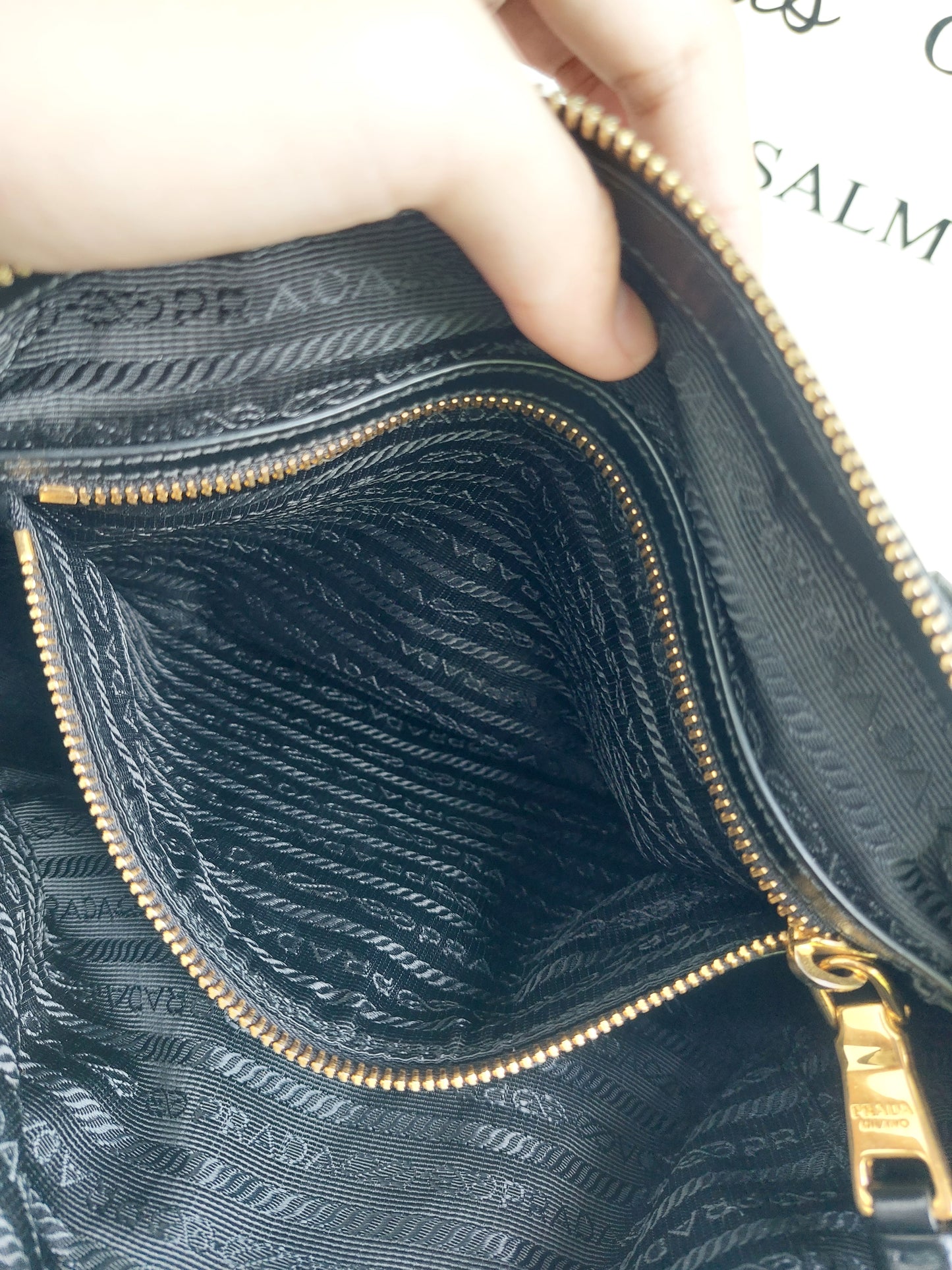 Prada 1ba104 2-way nylon