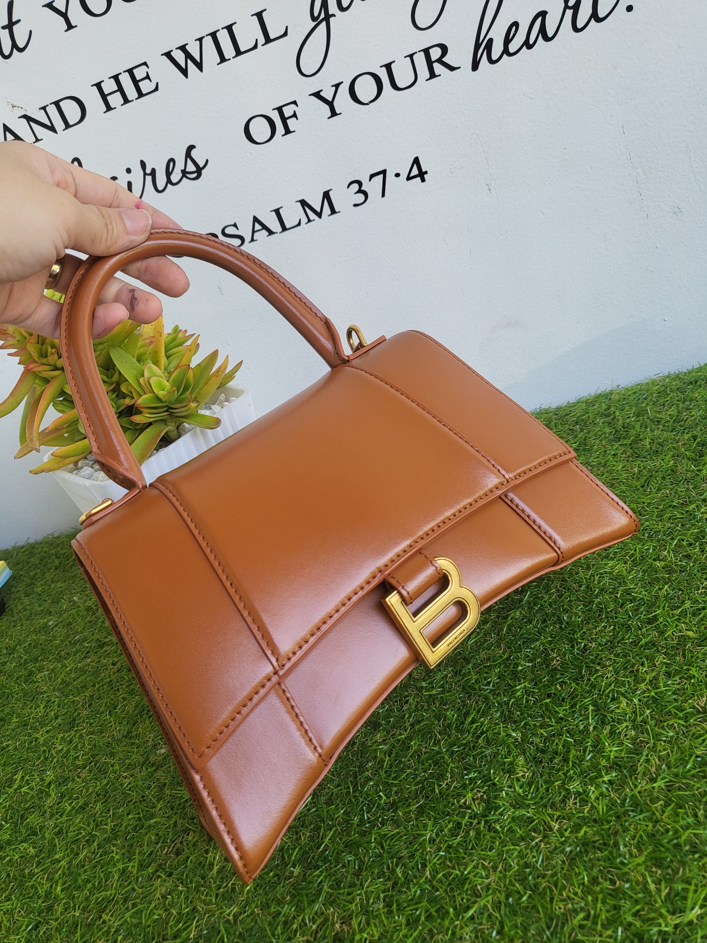 Balenciaga Hourglass top handle