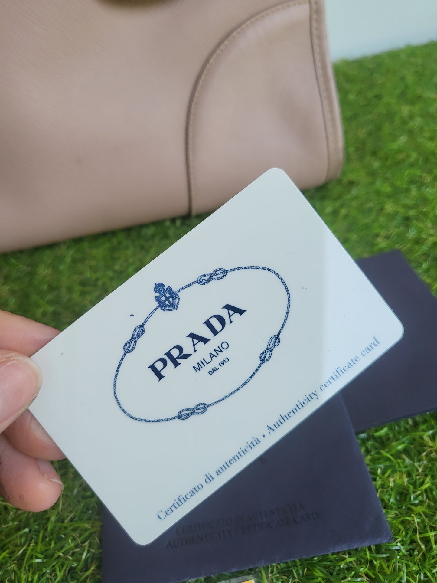 Prada Saffiano Lux Bn2254 cammeo