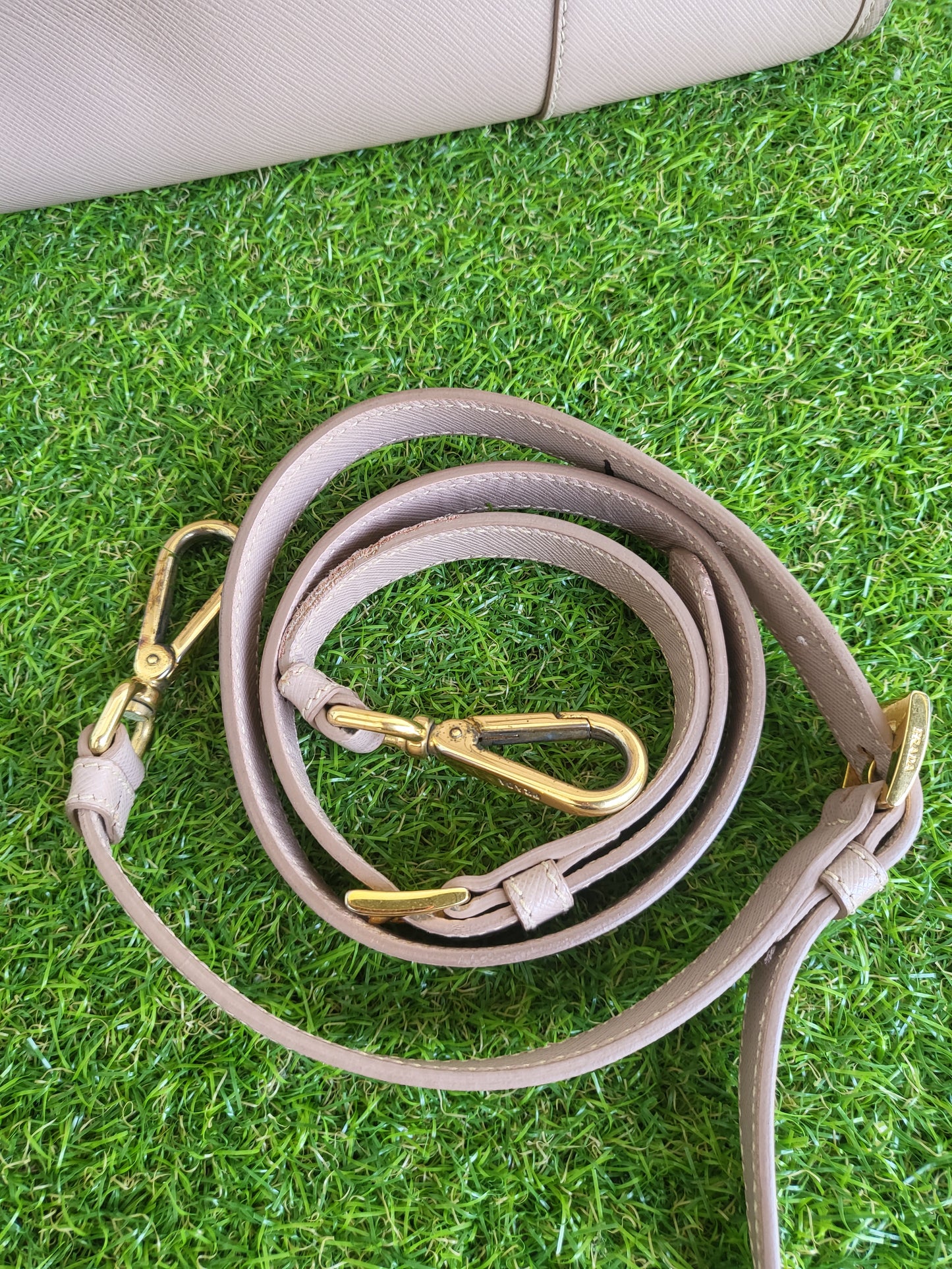 Prada Saffiano Lux Bn2254 cammeo