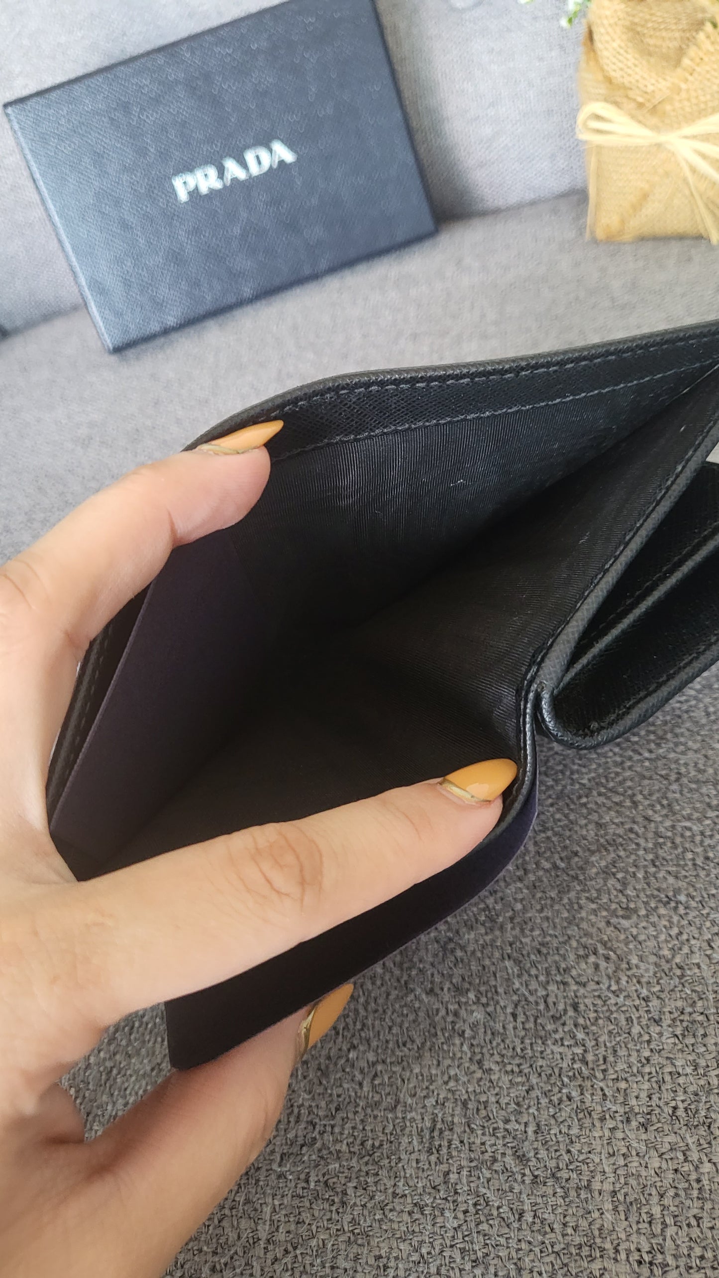 Prada Medium Saffiano Wallet