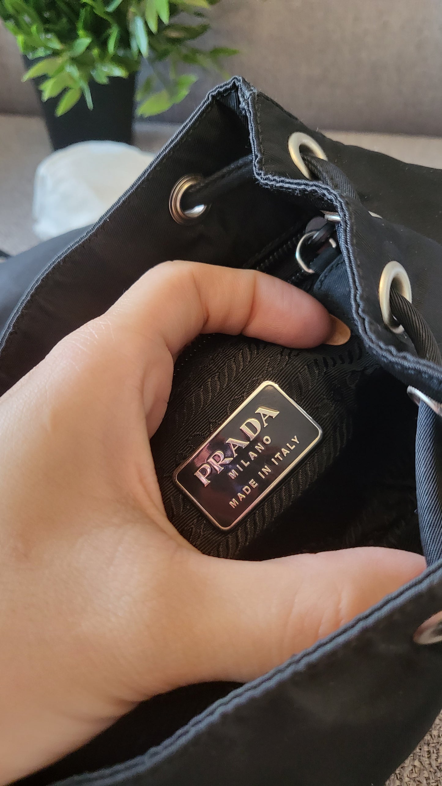 Prada small backpack