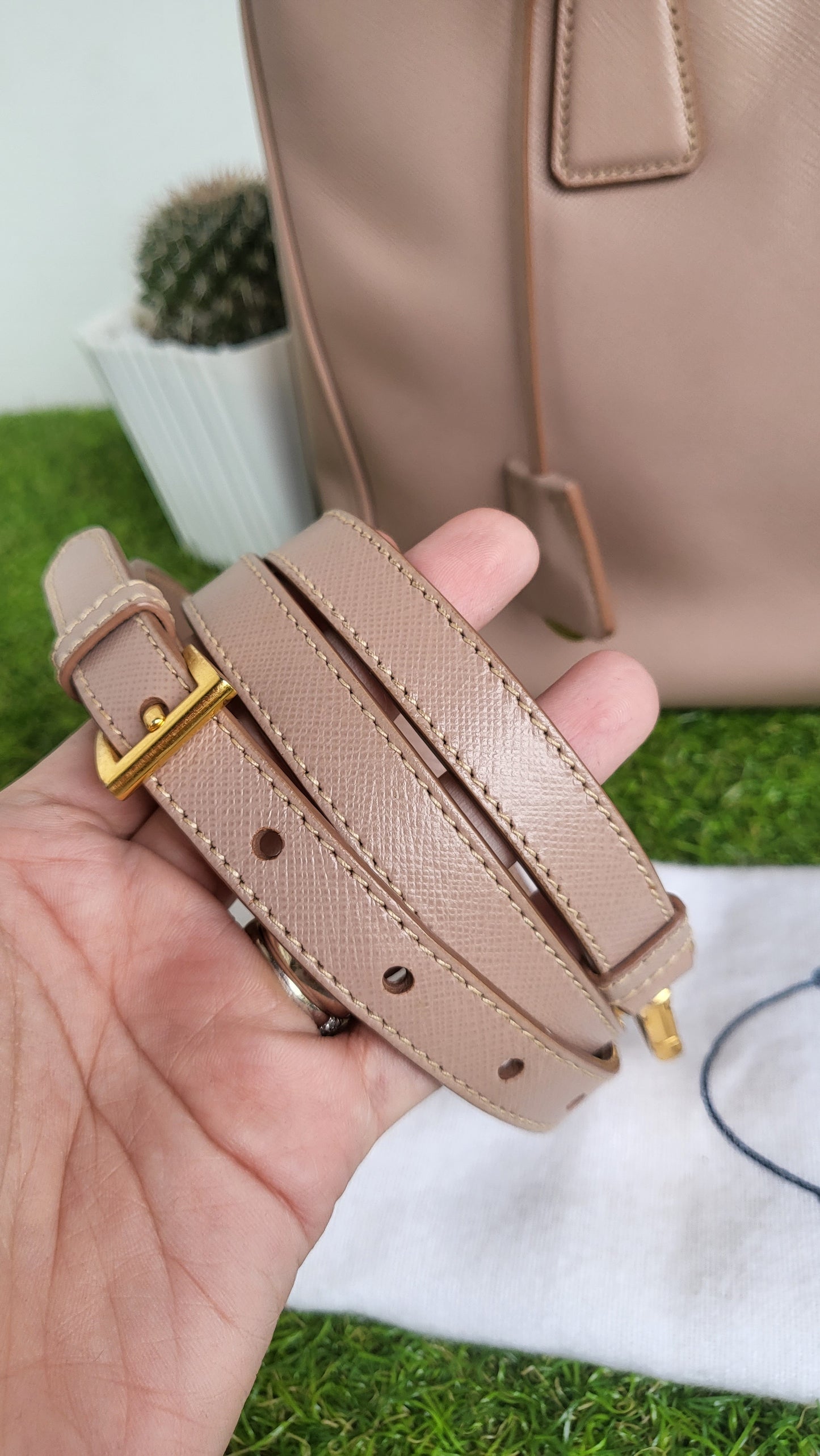 Prada Saffiano Cammeo