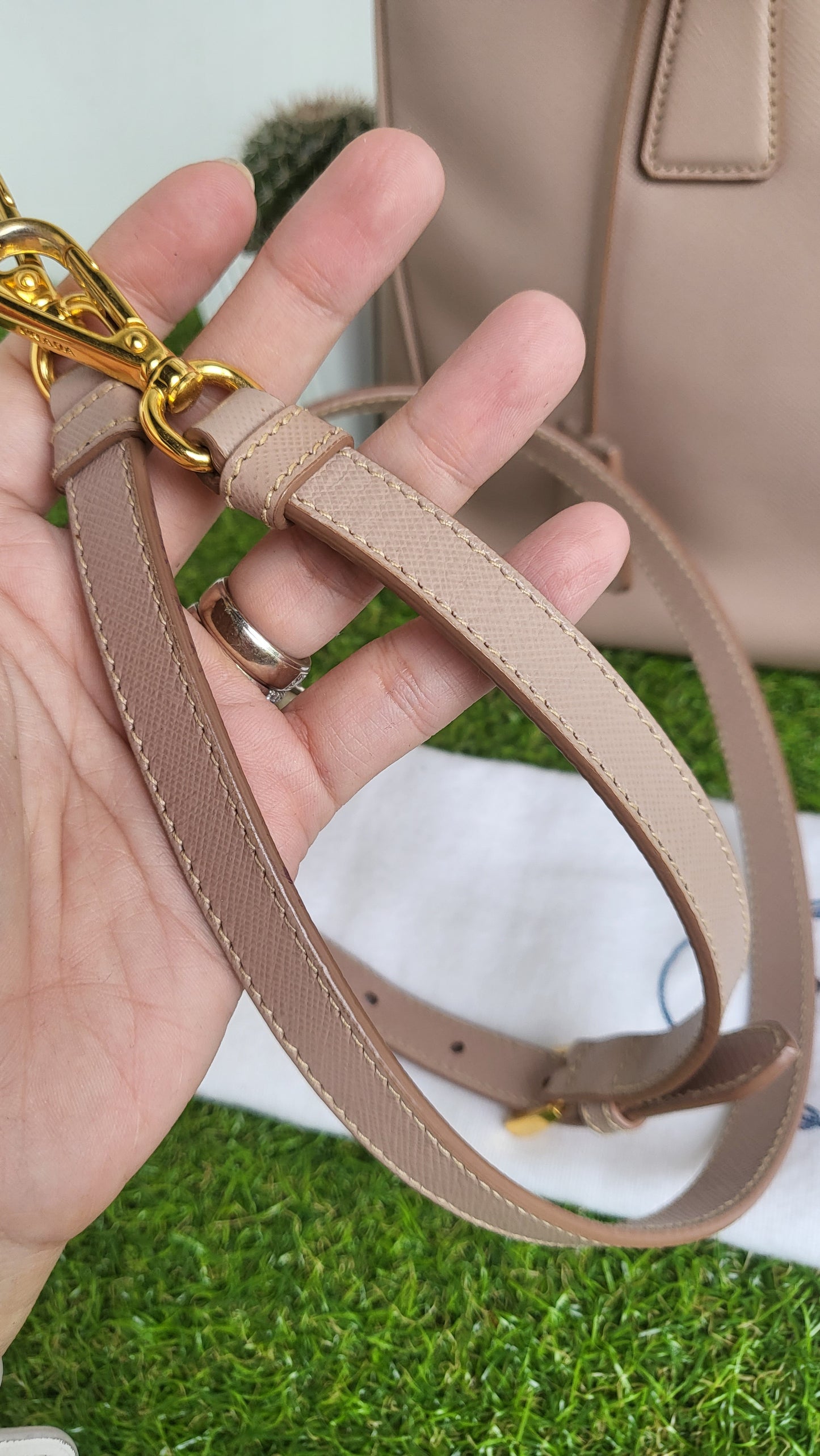 Prada Saffiano Cammeo