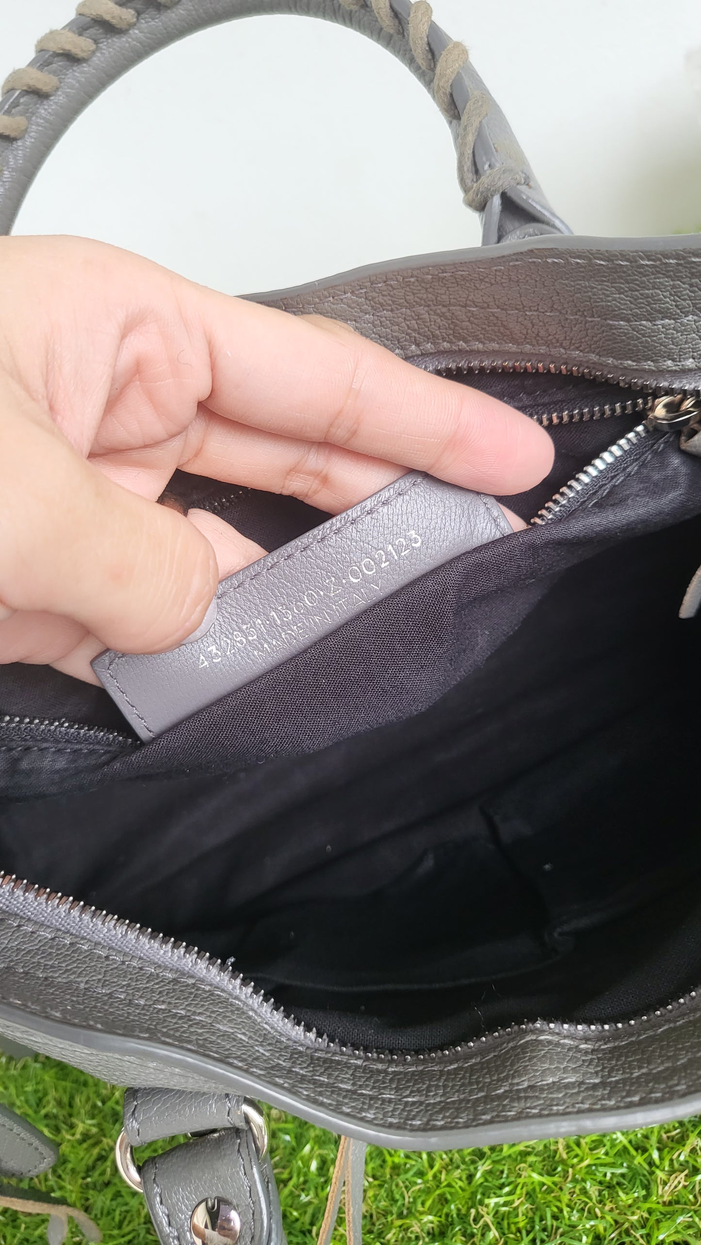 Balenciaga Small Metallic edge
