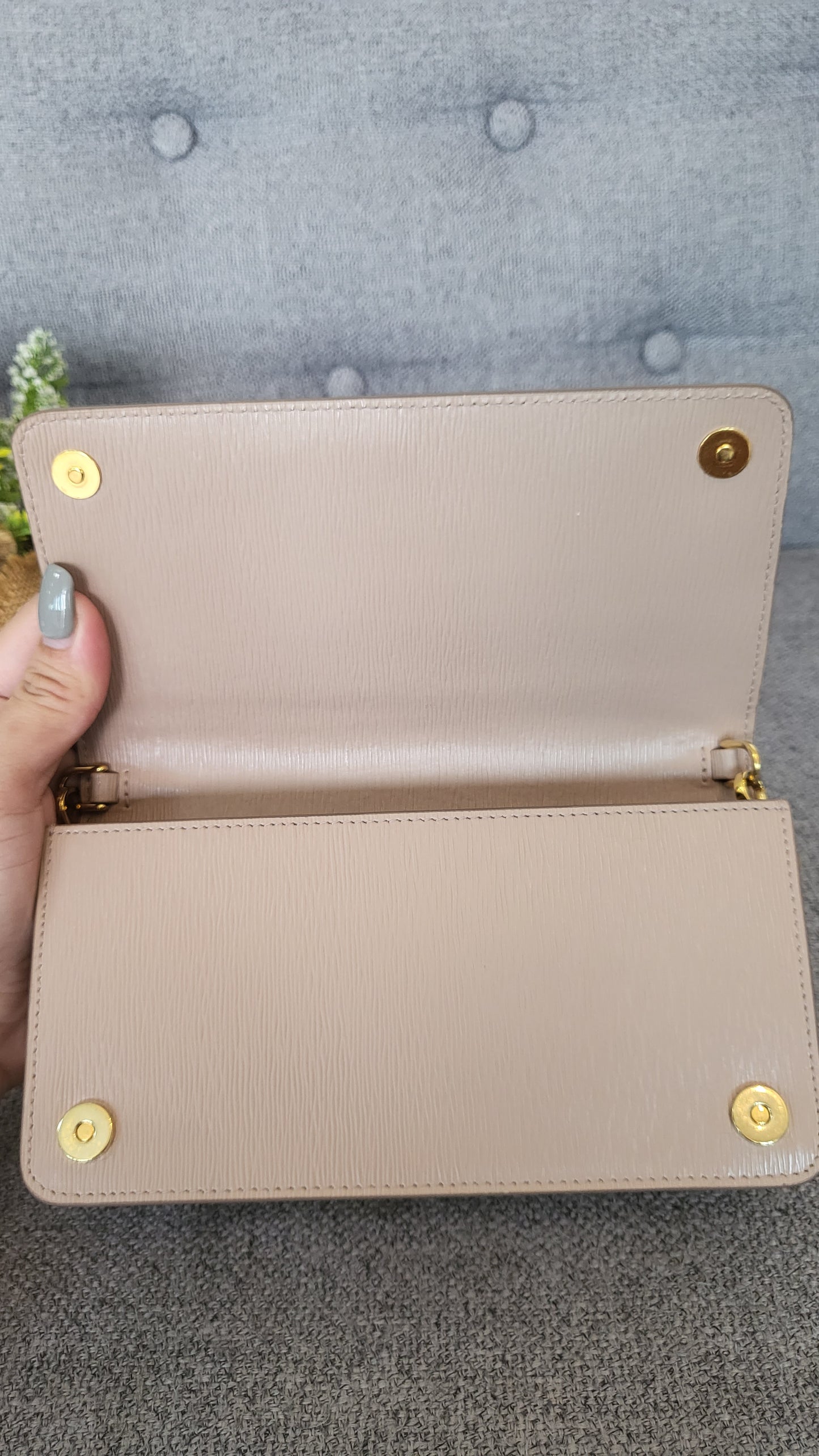 Prada WOC saffiano