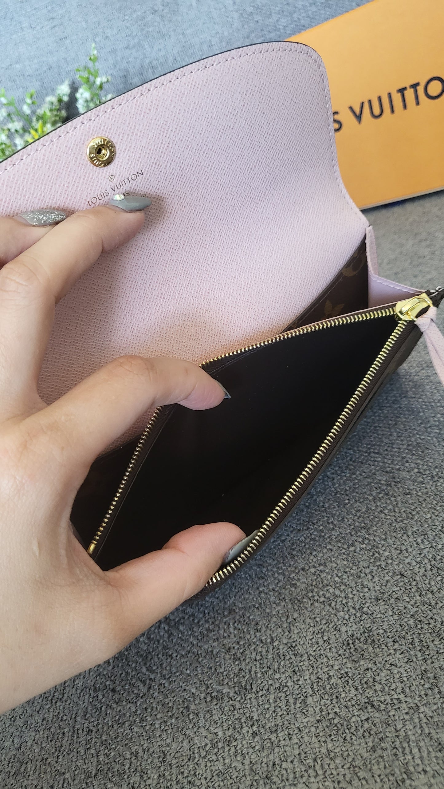 LV emilie rose ballerine