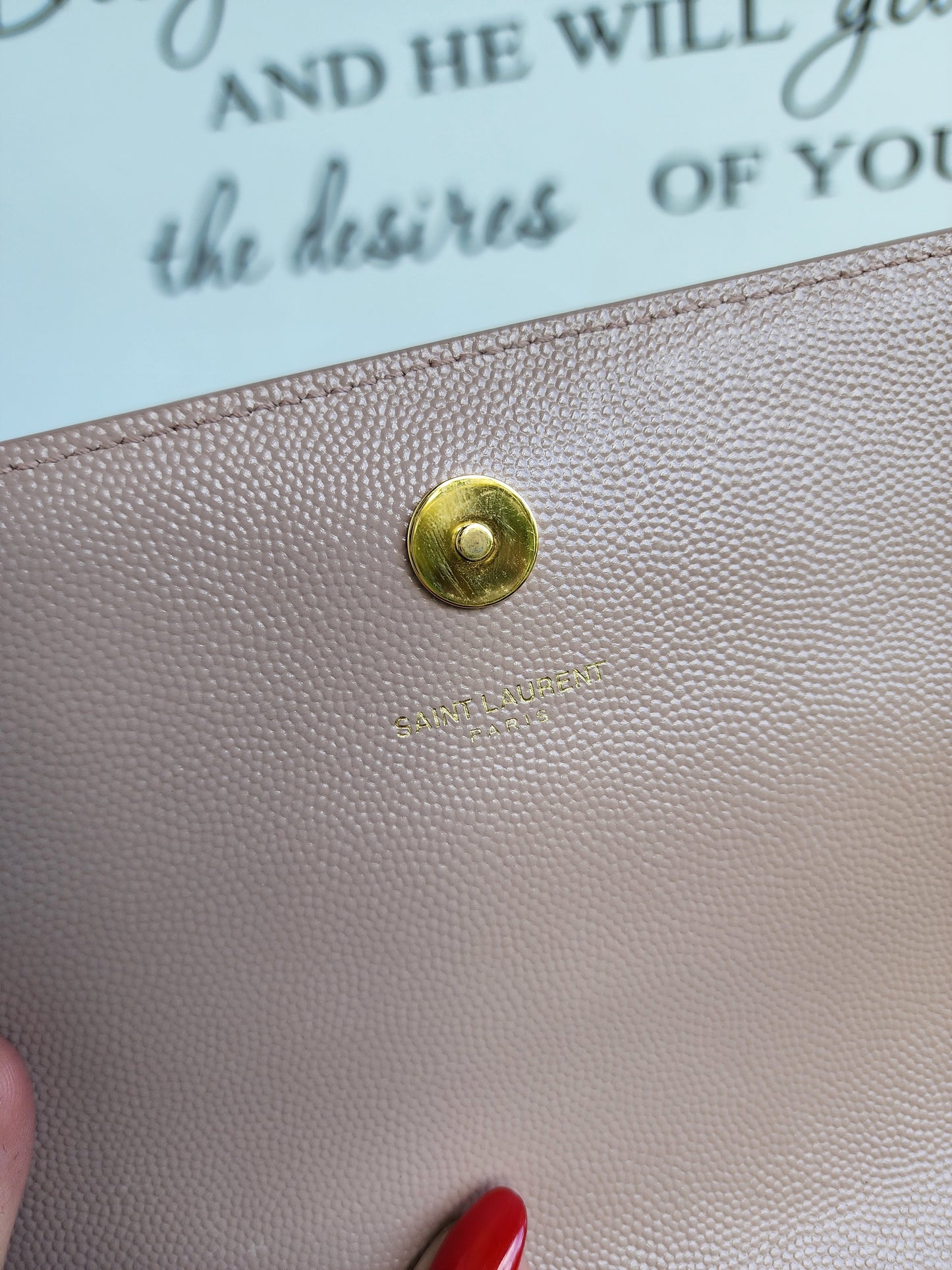 YSL kate clutch