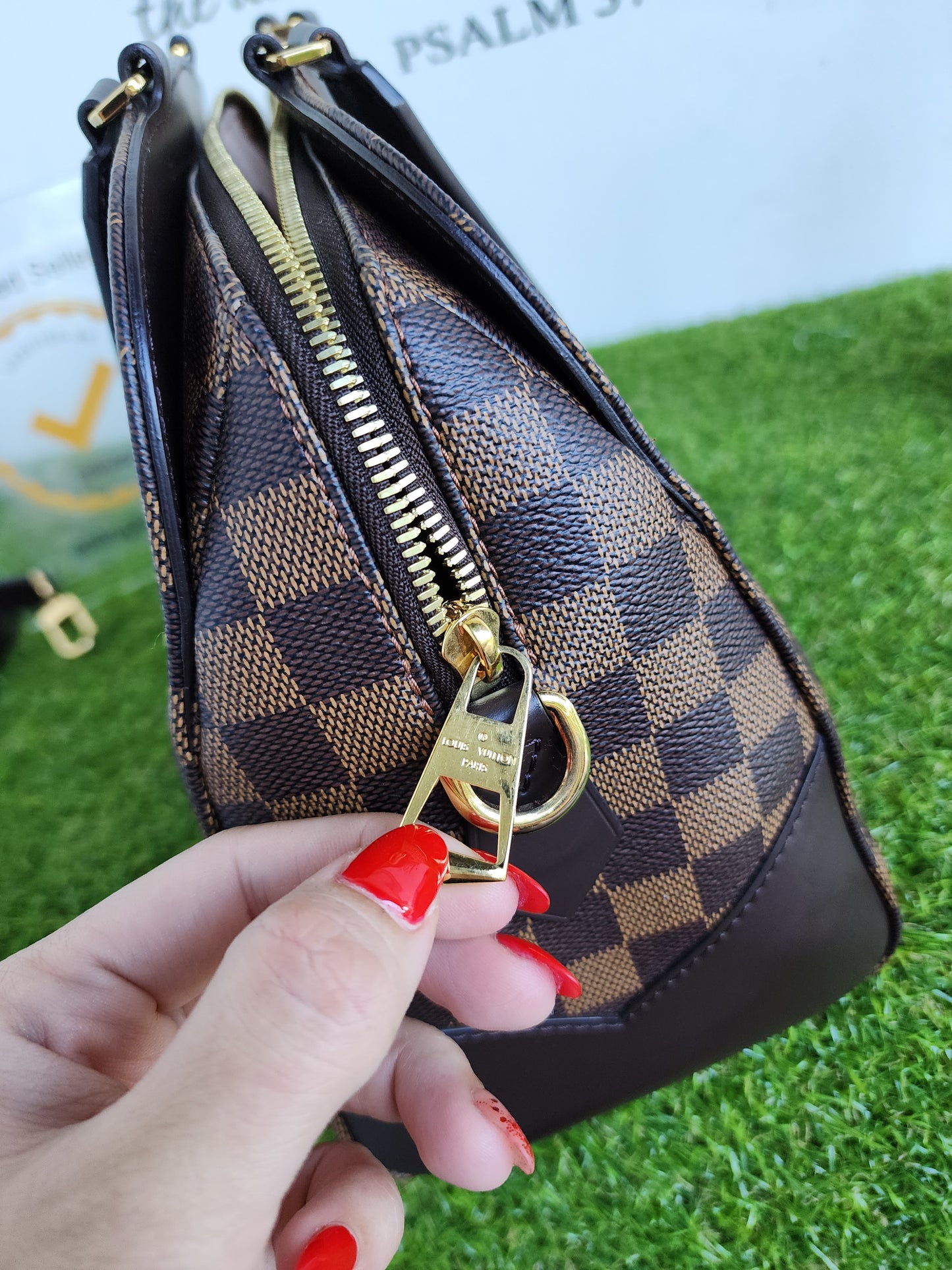 Louis Vuitton Kensington bowling bag