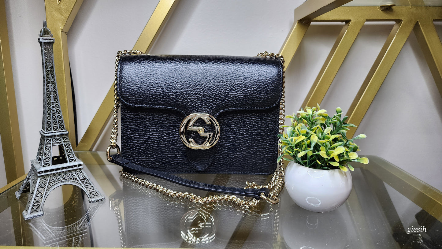 Gucci Interlocking Flap Small