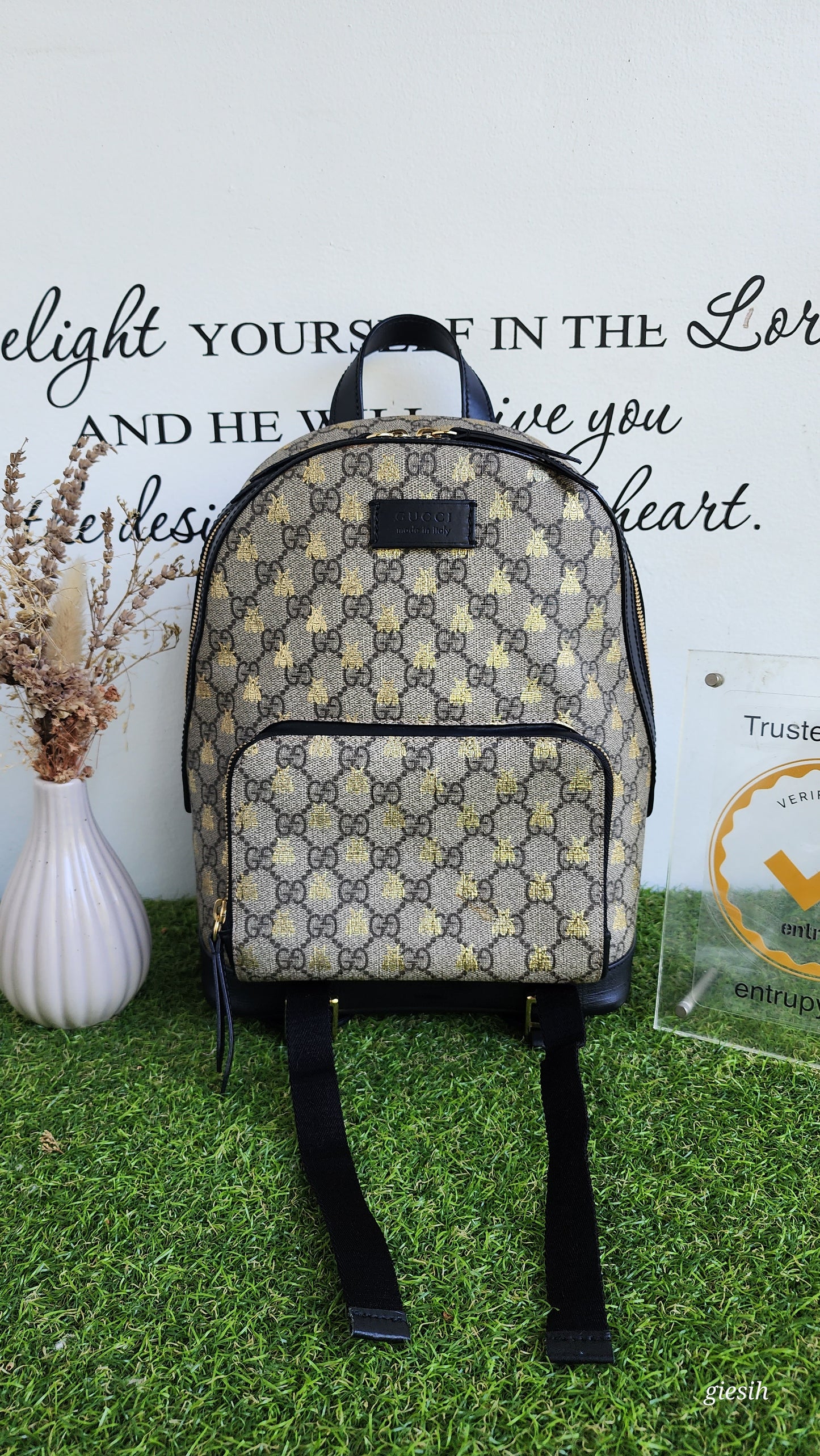 Gucci Bee Backpack