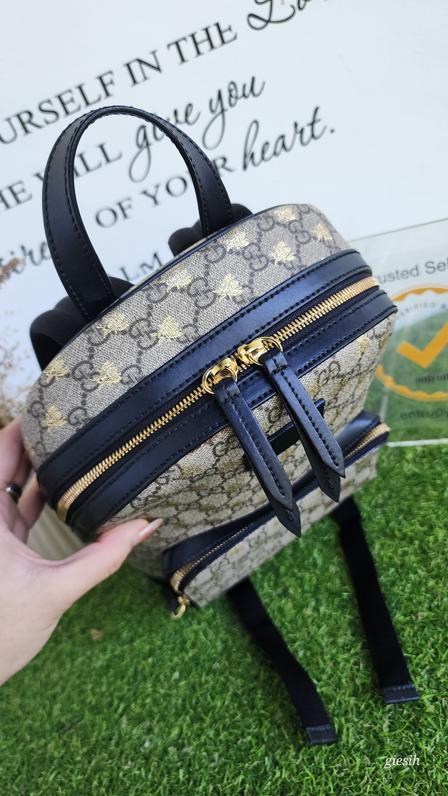 Gucci Bee Backpack