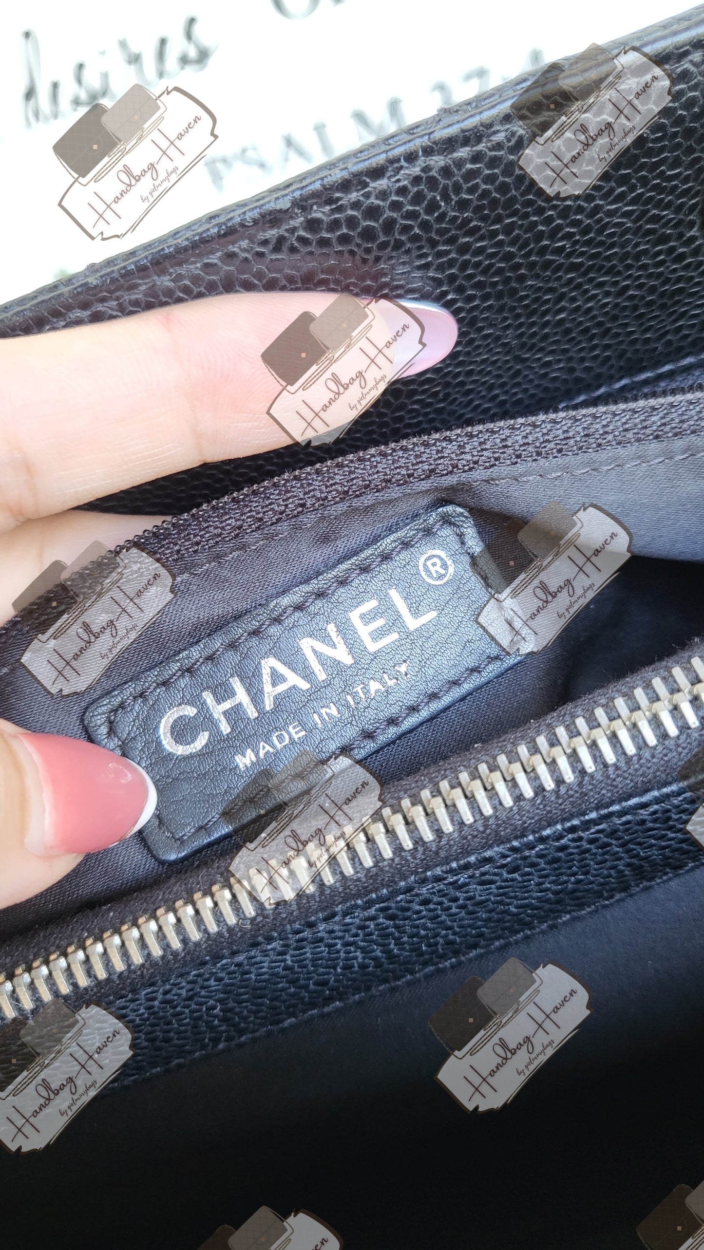 Chanel GST Black SHW