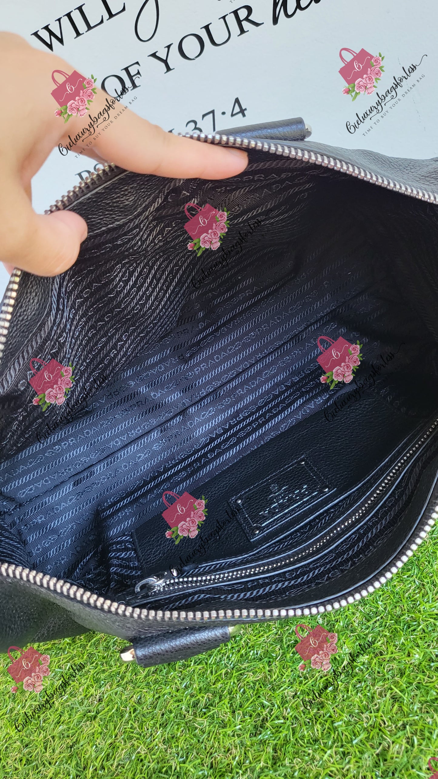Prada Vitello Phenix Nero