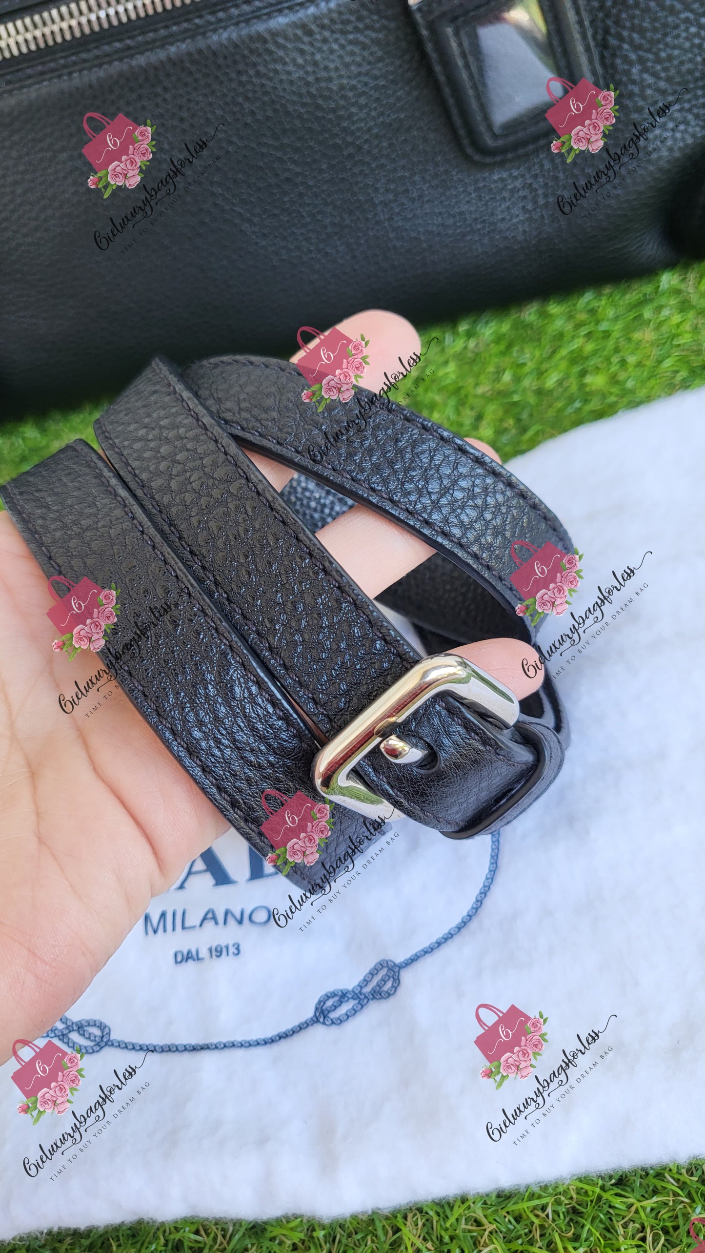 Prada Vitello Phenix Nero
