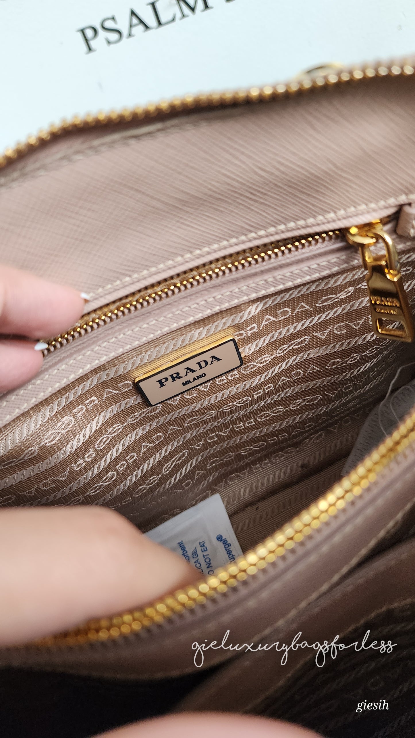 Prada Saffiano Dome Small