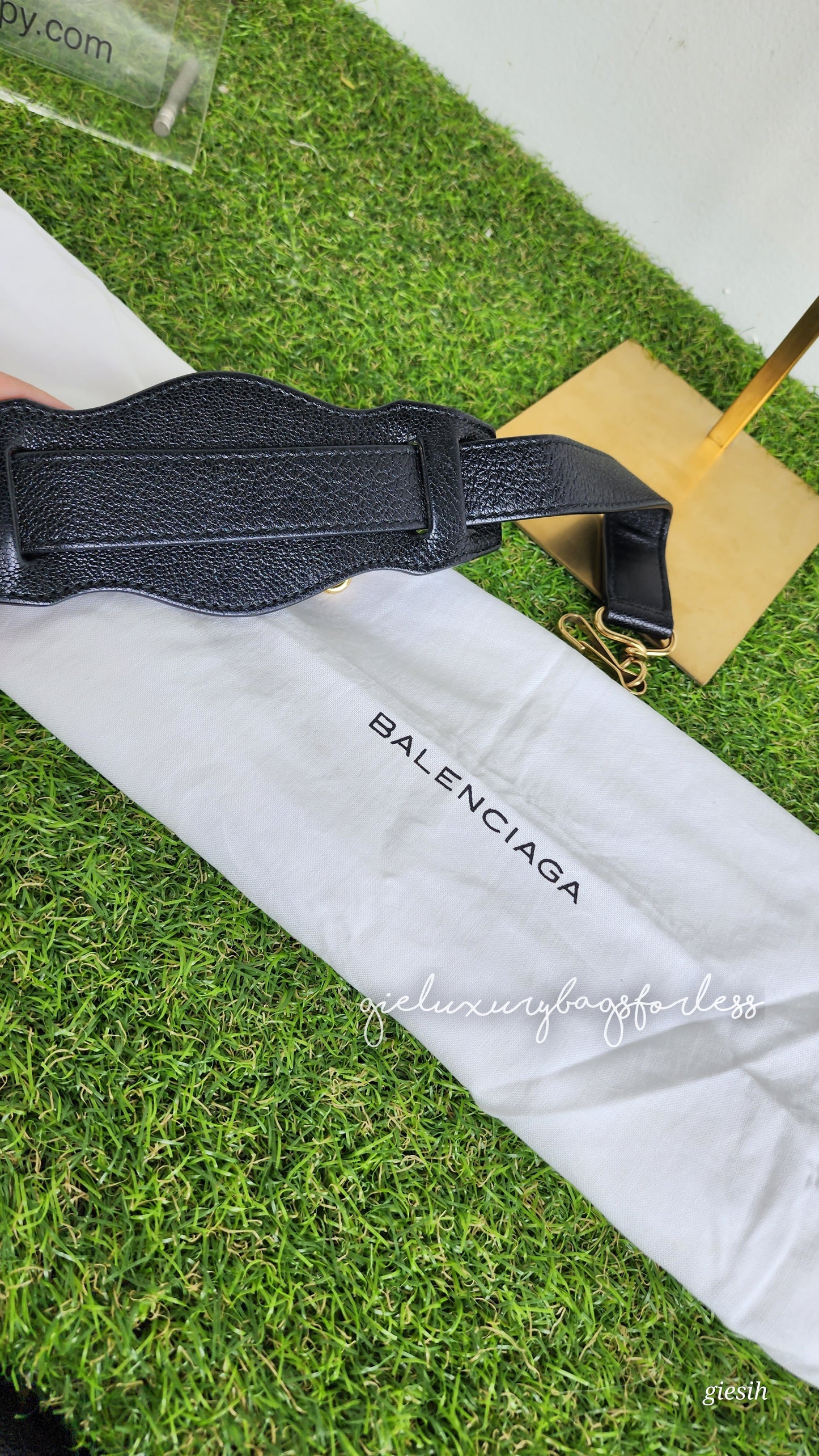 Balenciaga Metallic Edge Medium Goatskin