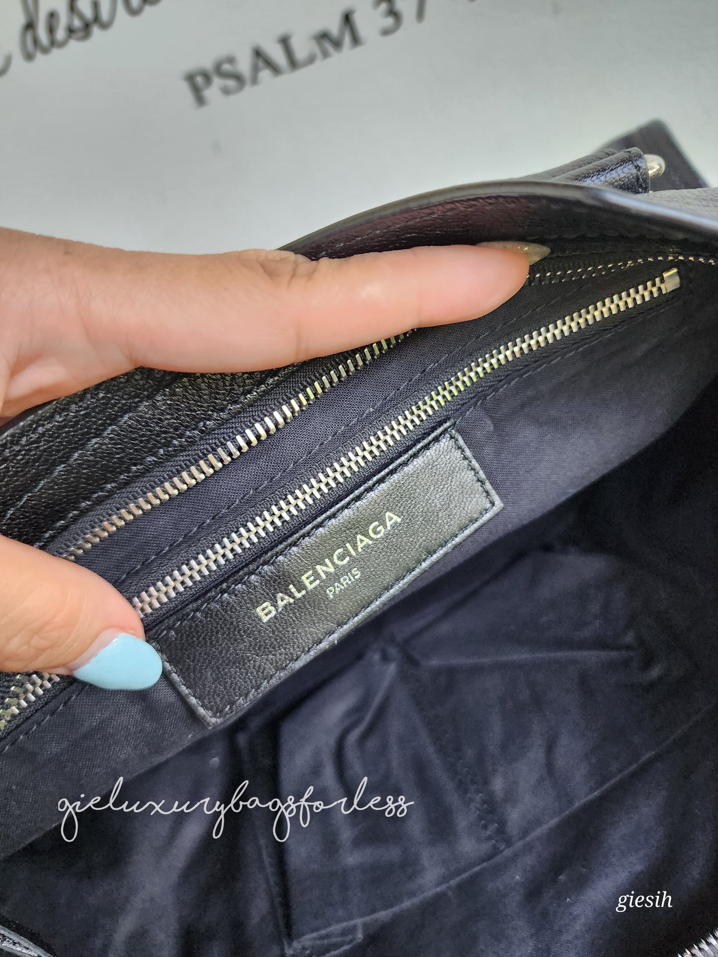 Balenciaga Medium Metallic Edge City