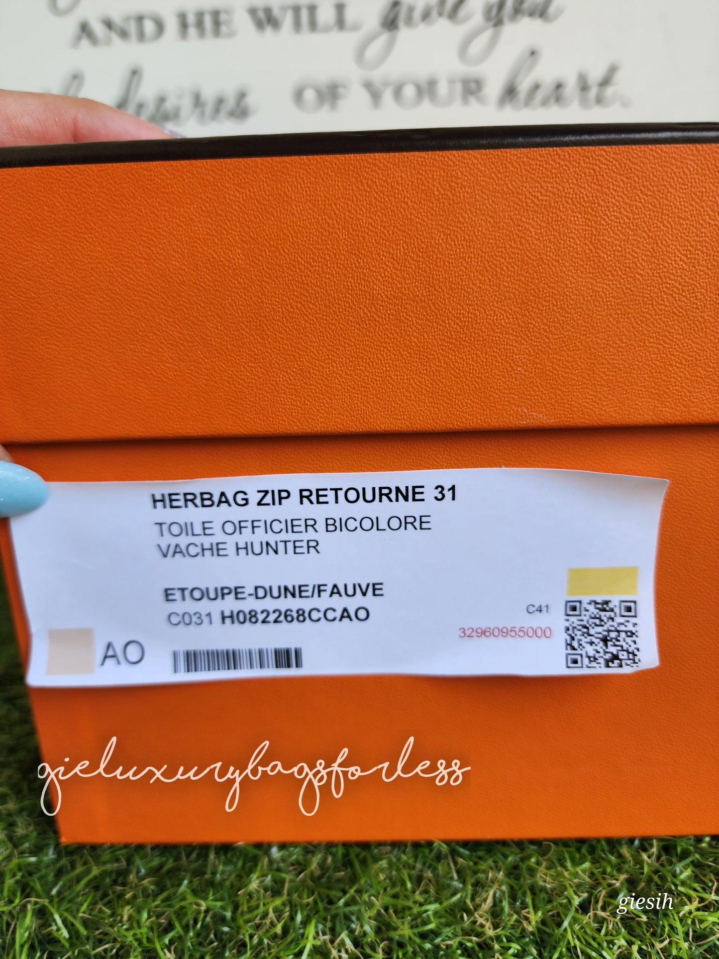 Hermes Herbag 31