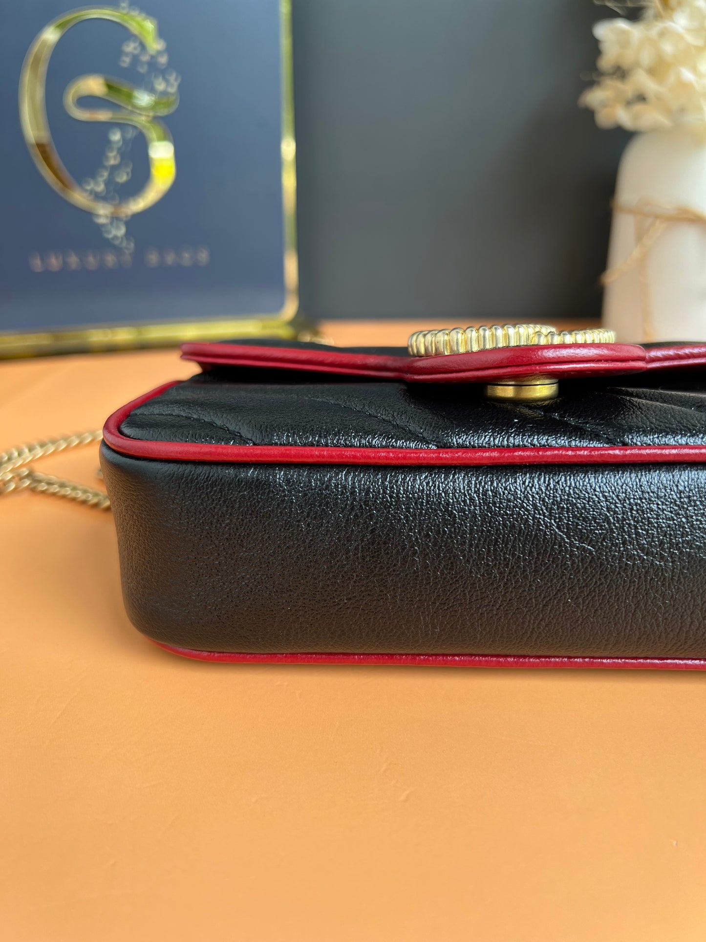 GUCCI MARMONT MINI FLAP