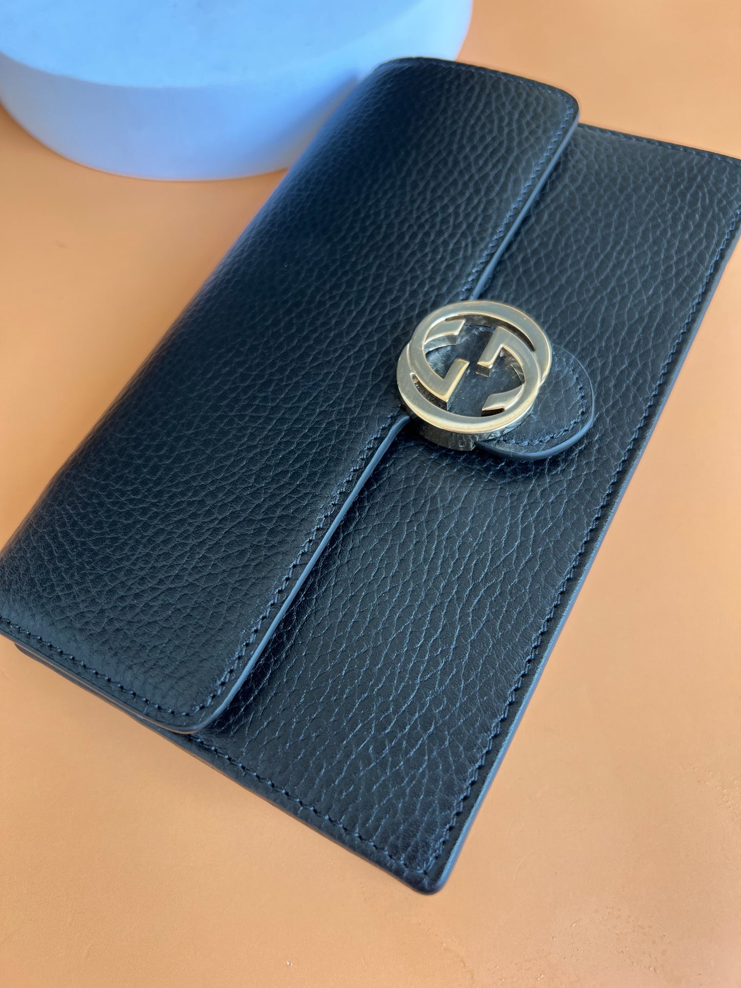 GUCCI INTERLOCK WALLET ON CHAIN