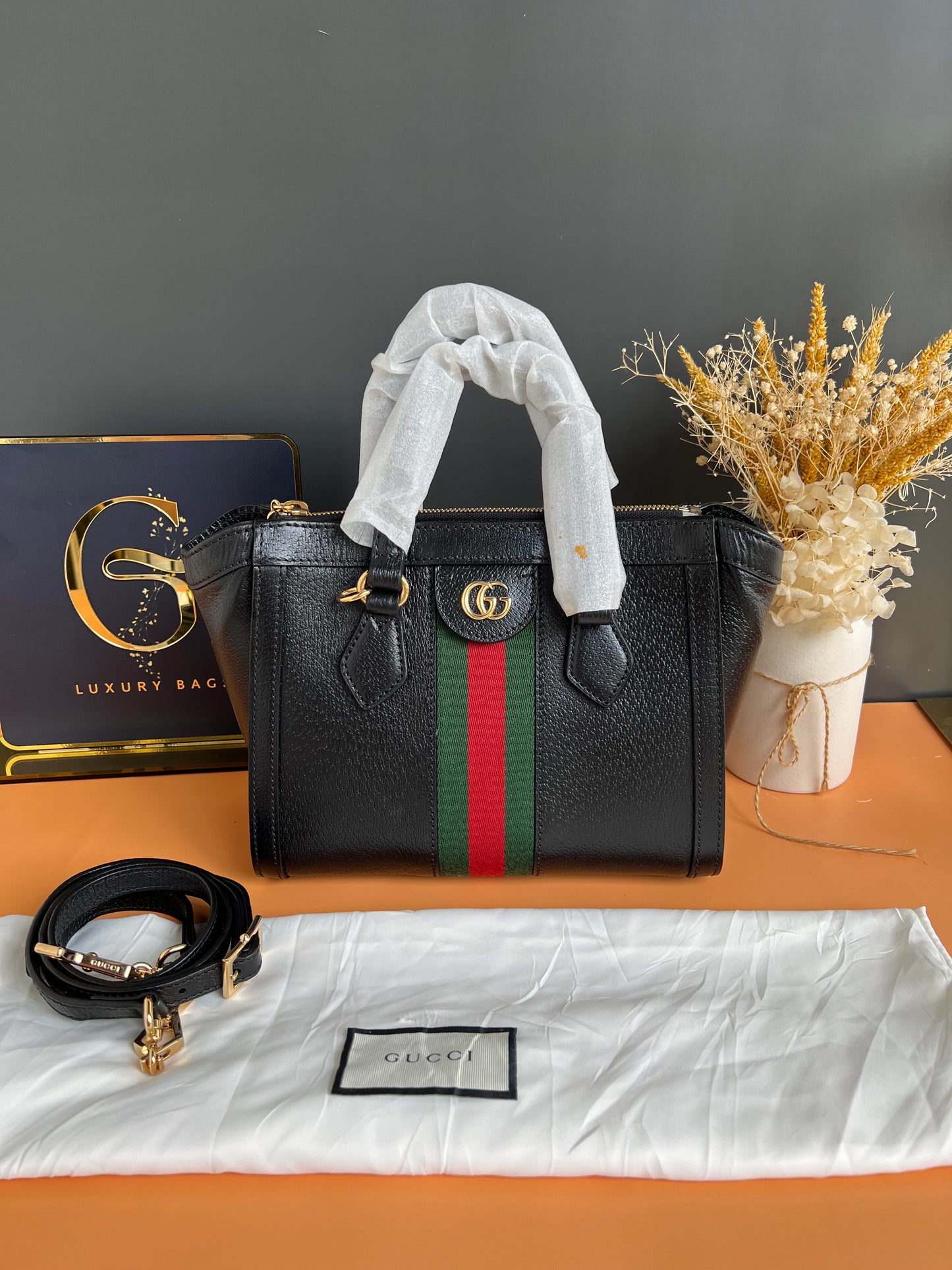 GUCCI OPHIDIA GG TOTE