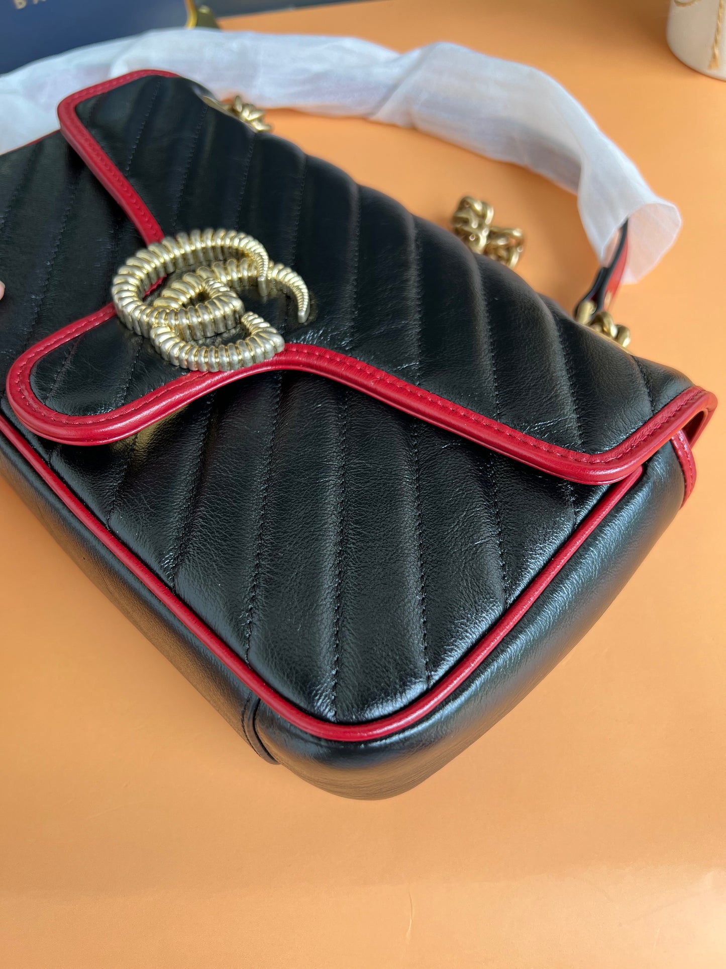 GUCCI MARMONT FLAP SMALL