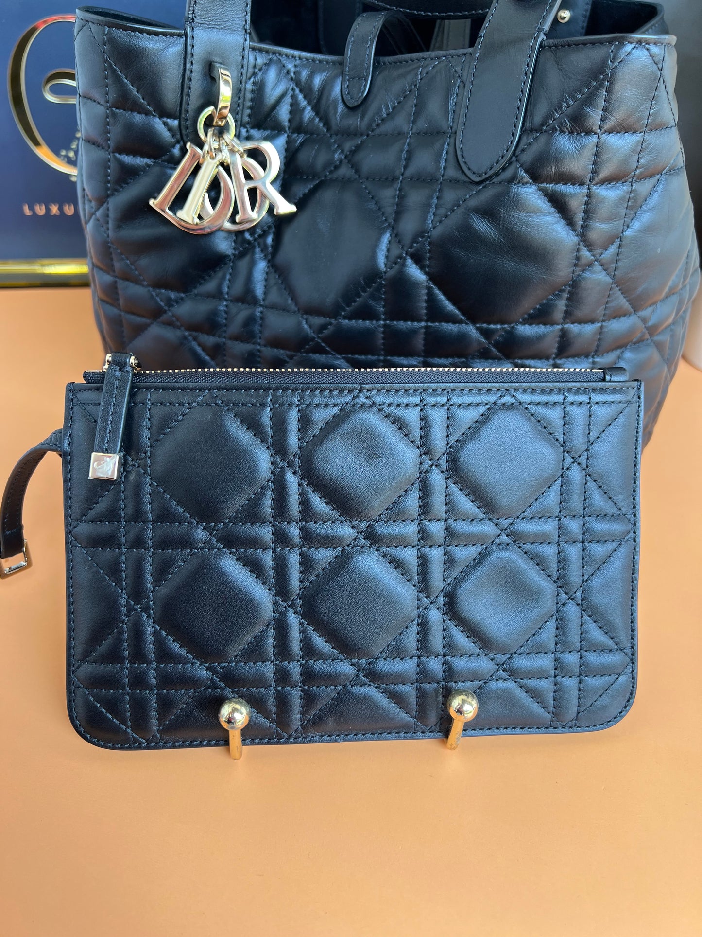 DIOR TOURJOURS MEDIUM TOTE