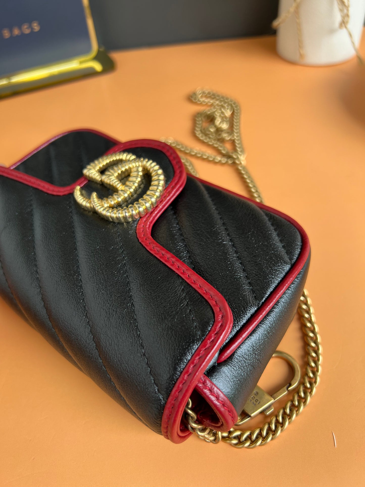 GUCCI MARMONT MINI FLAP