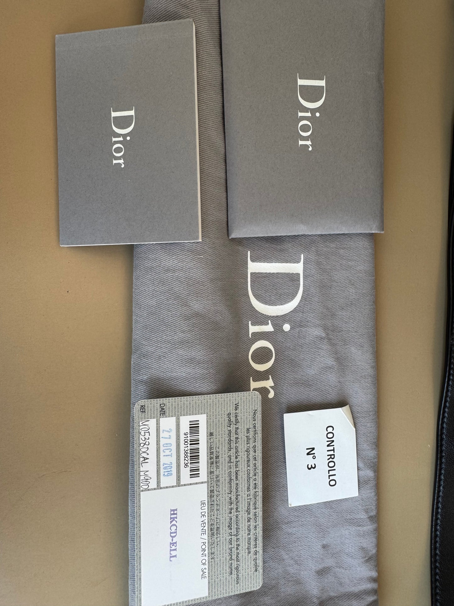 LADY DIOR SMALL LAMBSKIN GHW