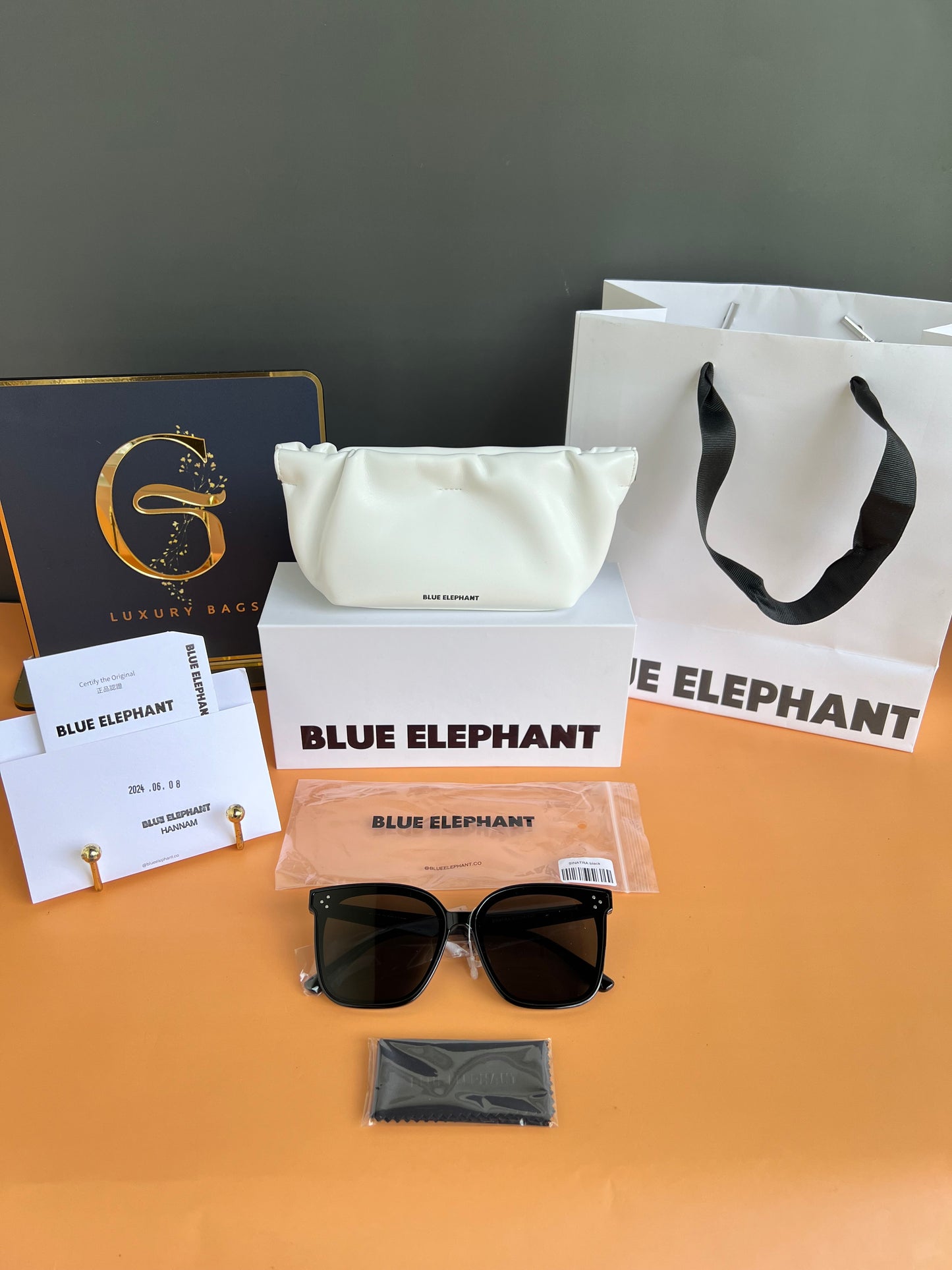 BLUE ELEPHANT SUNGLASSES SINATRA