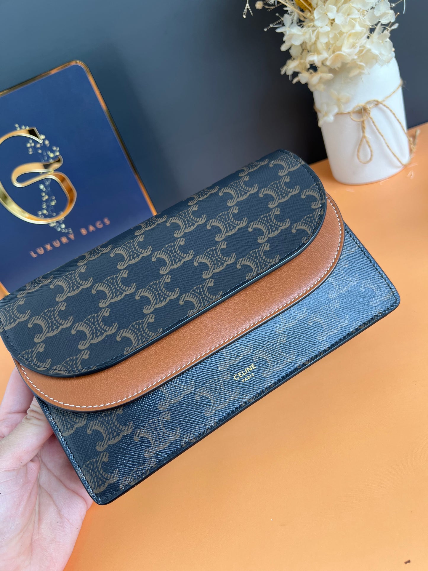 CELINE WALLET ON STRAP