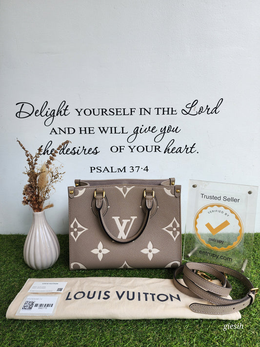 Louis Vuitton OTG Pm bi color emperiente