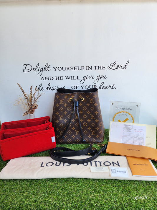 Louis Vuitton NeoNoe Black Monogram