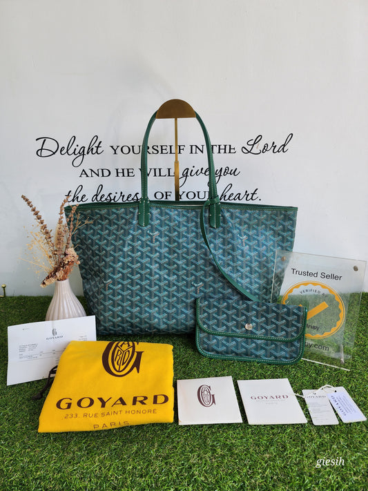 Goyard St Louis PM Green