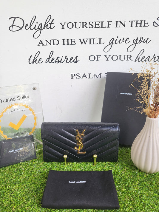 YSL long wallet