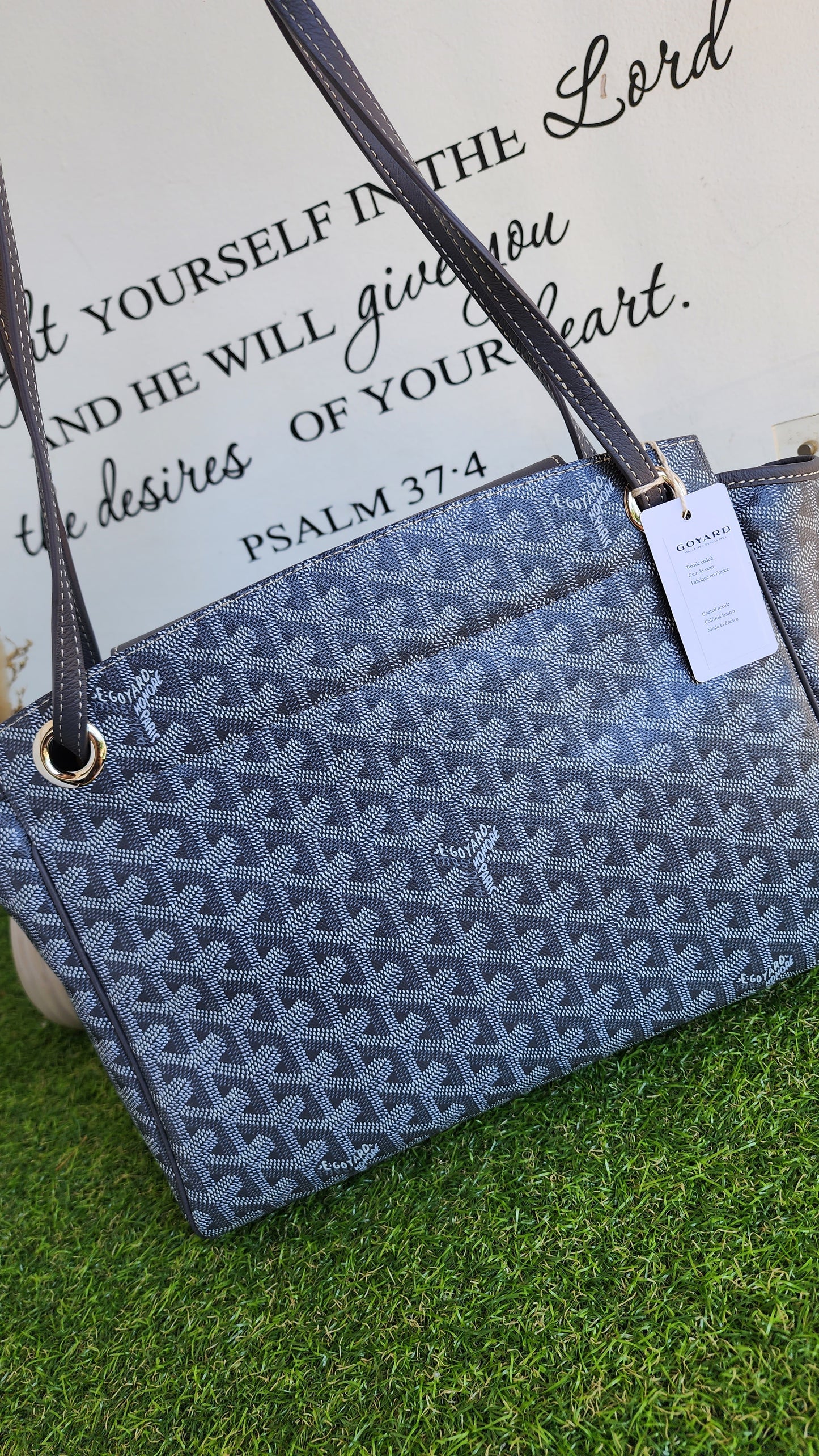 BRANDNEW GOYARD ROUETTE GRAY