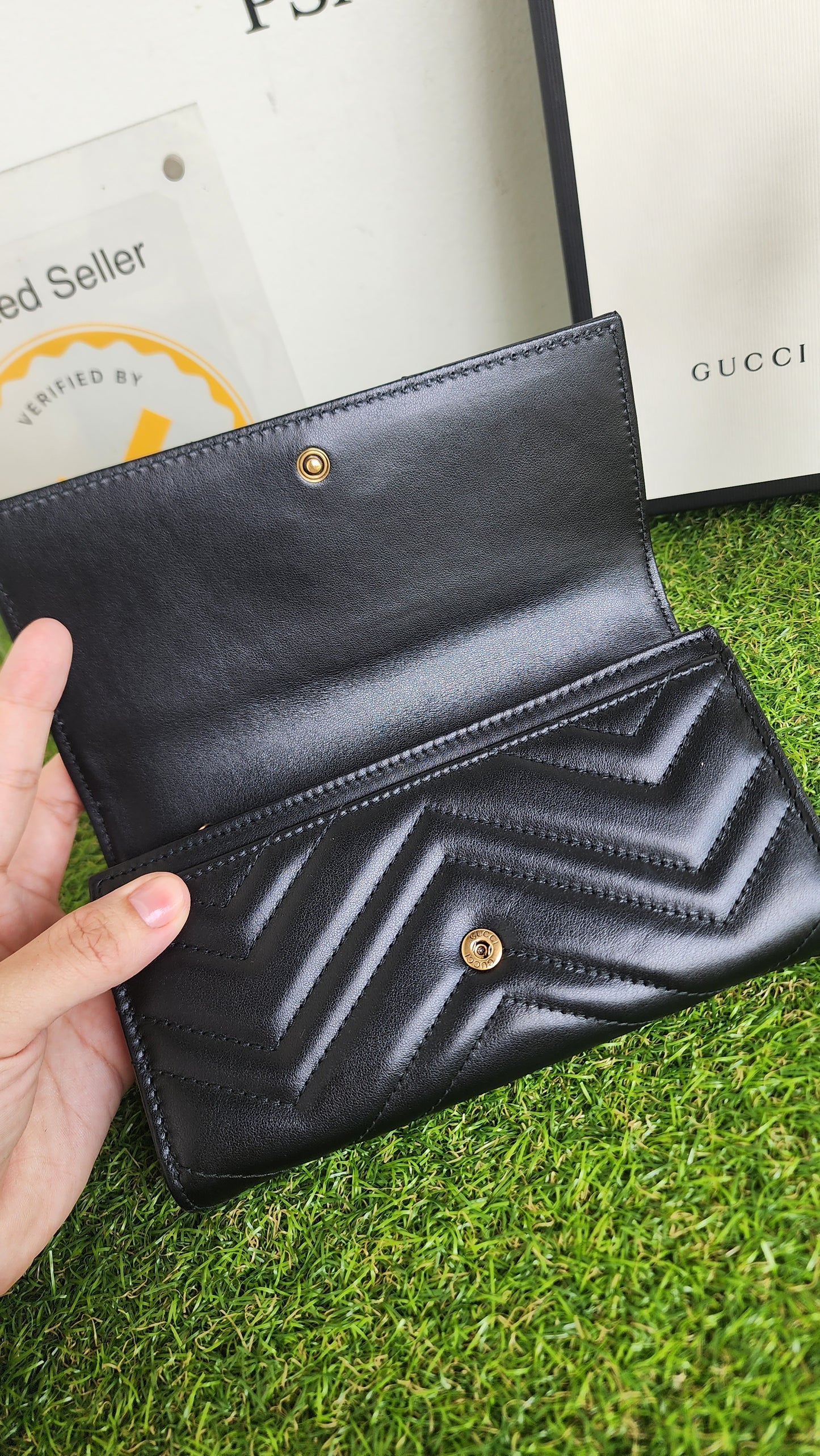 GUCCI MARMONT LONG WALLET
