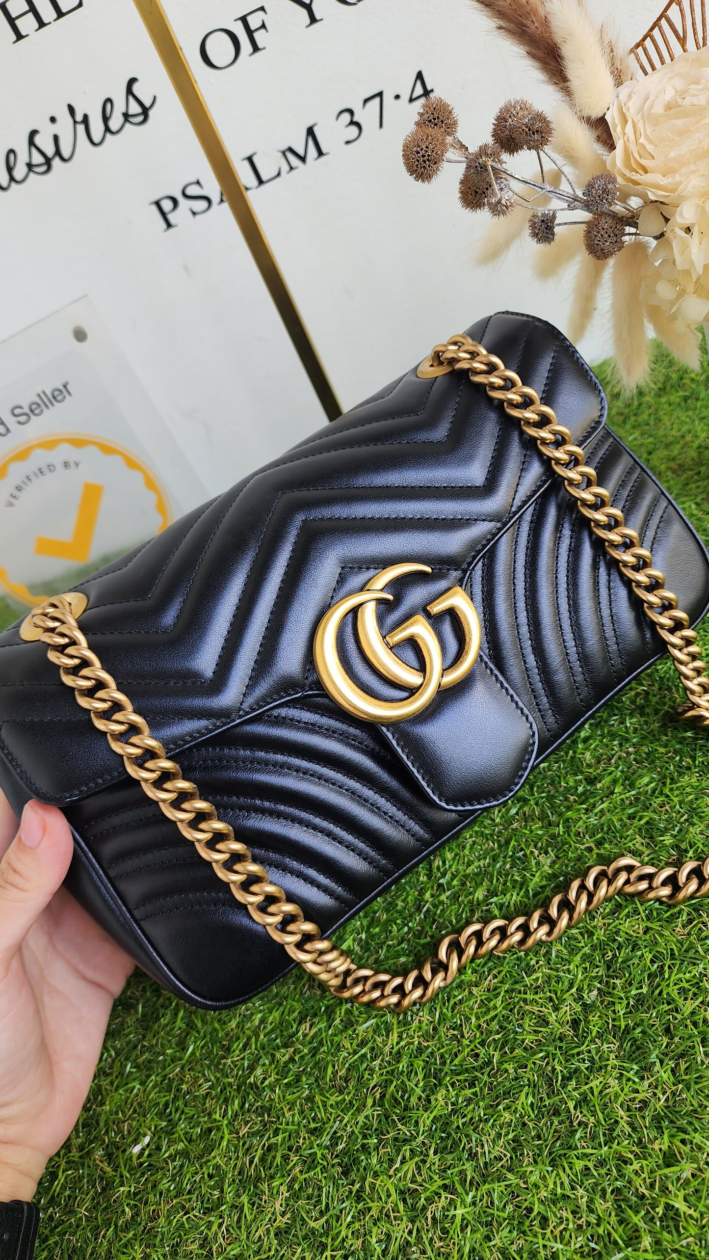 GUCCI MARMONT FLAP SMALL