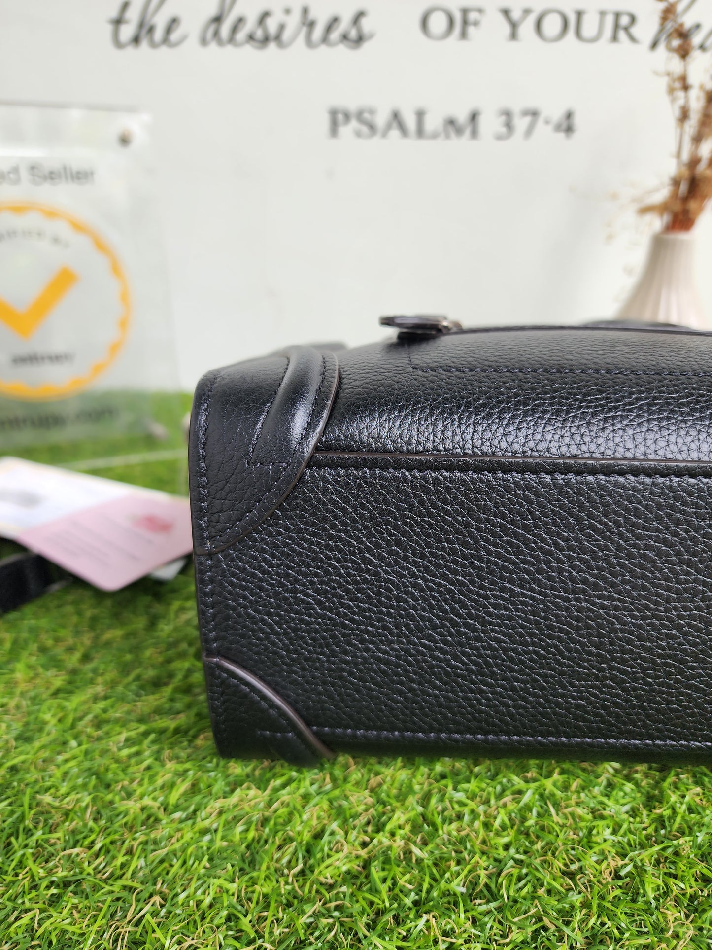 CELINE NANO LUGGAGE BLACK