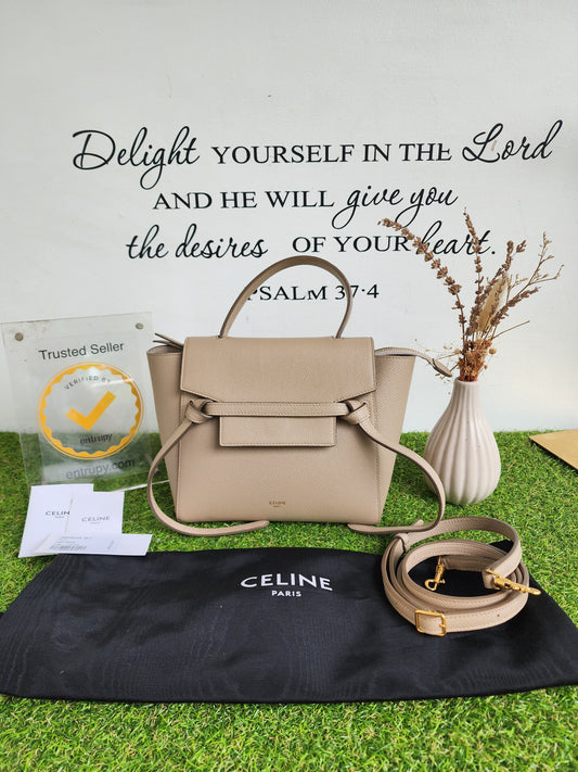 CELINE BELT BAG NANO