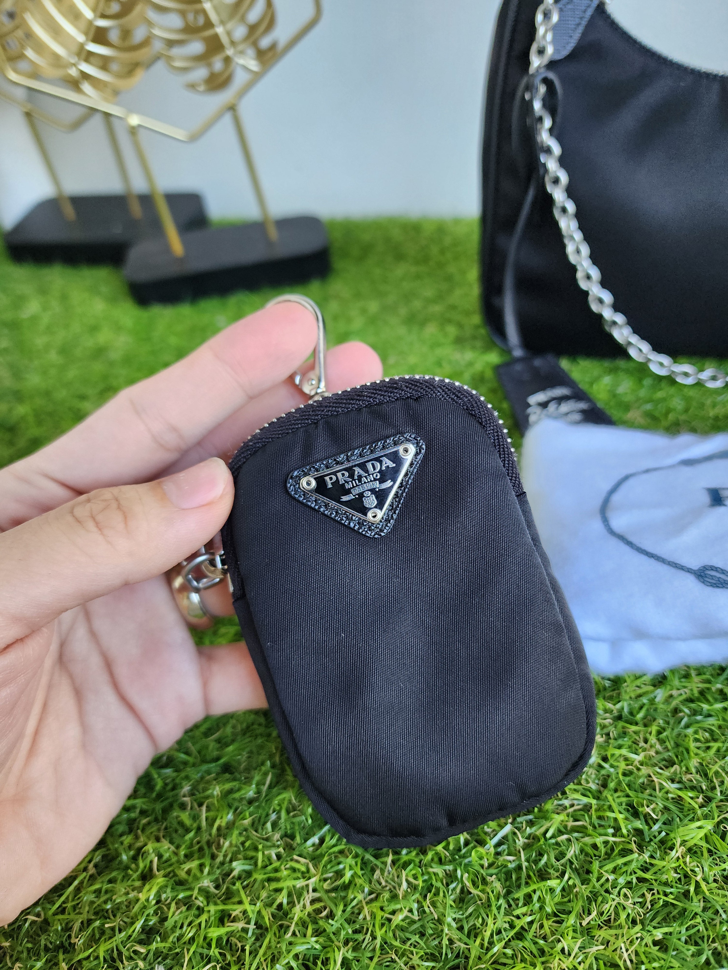 Prada nylon multi pochette hotsell