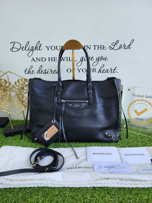 BALENCIAGA PAPIER BLACK SHW