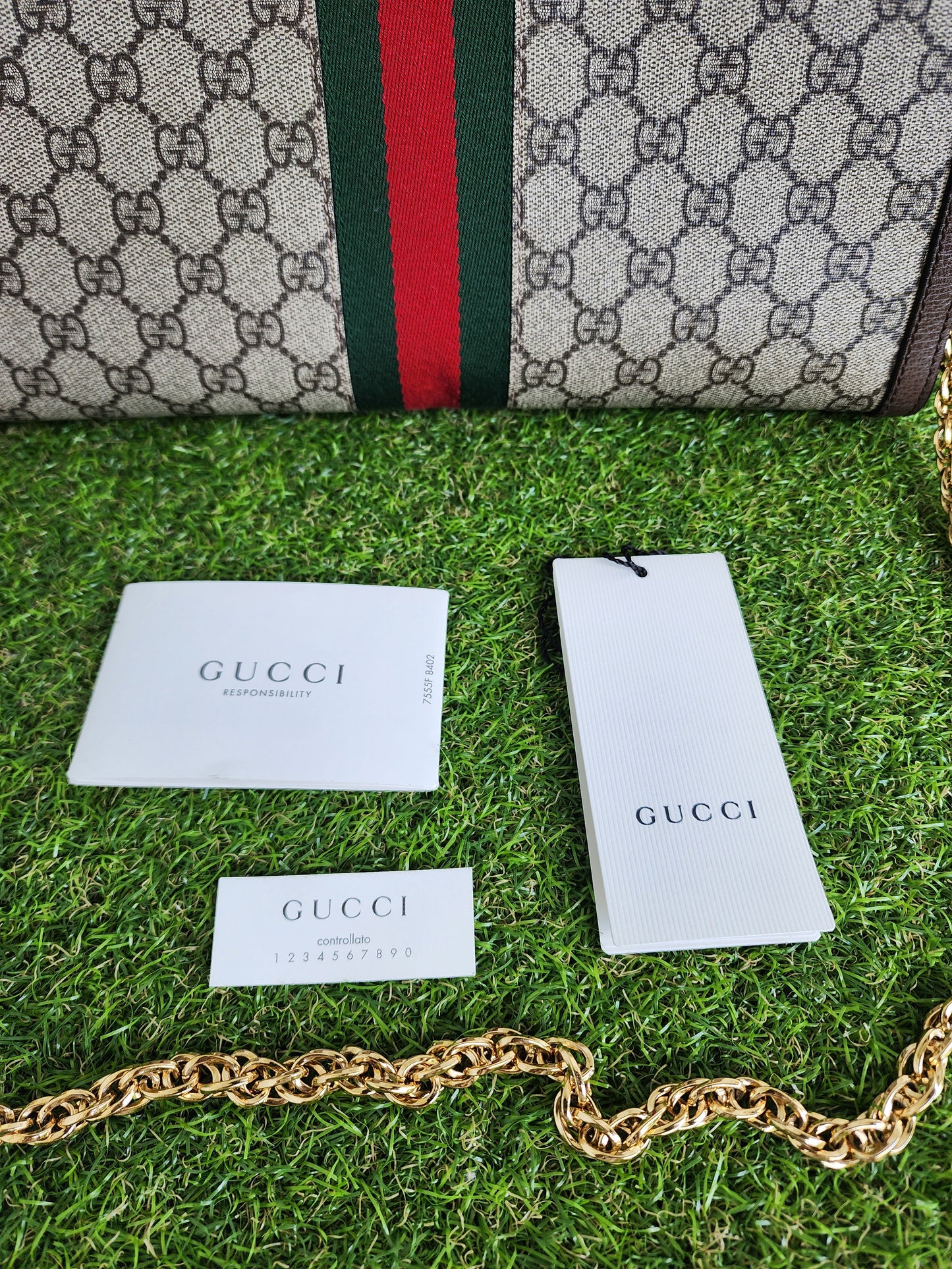GUCCI OPHIDIA LARGE 2 WAY BAG